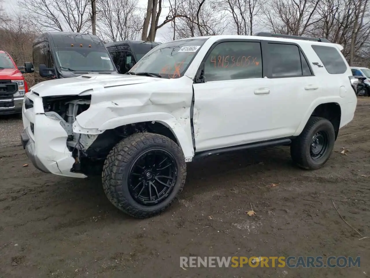 1 fotografías del automóvil dañado JTERU5JR7R6297893 TOYOTA 4RUNNER 2024