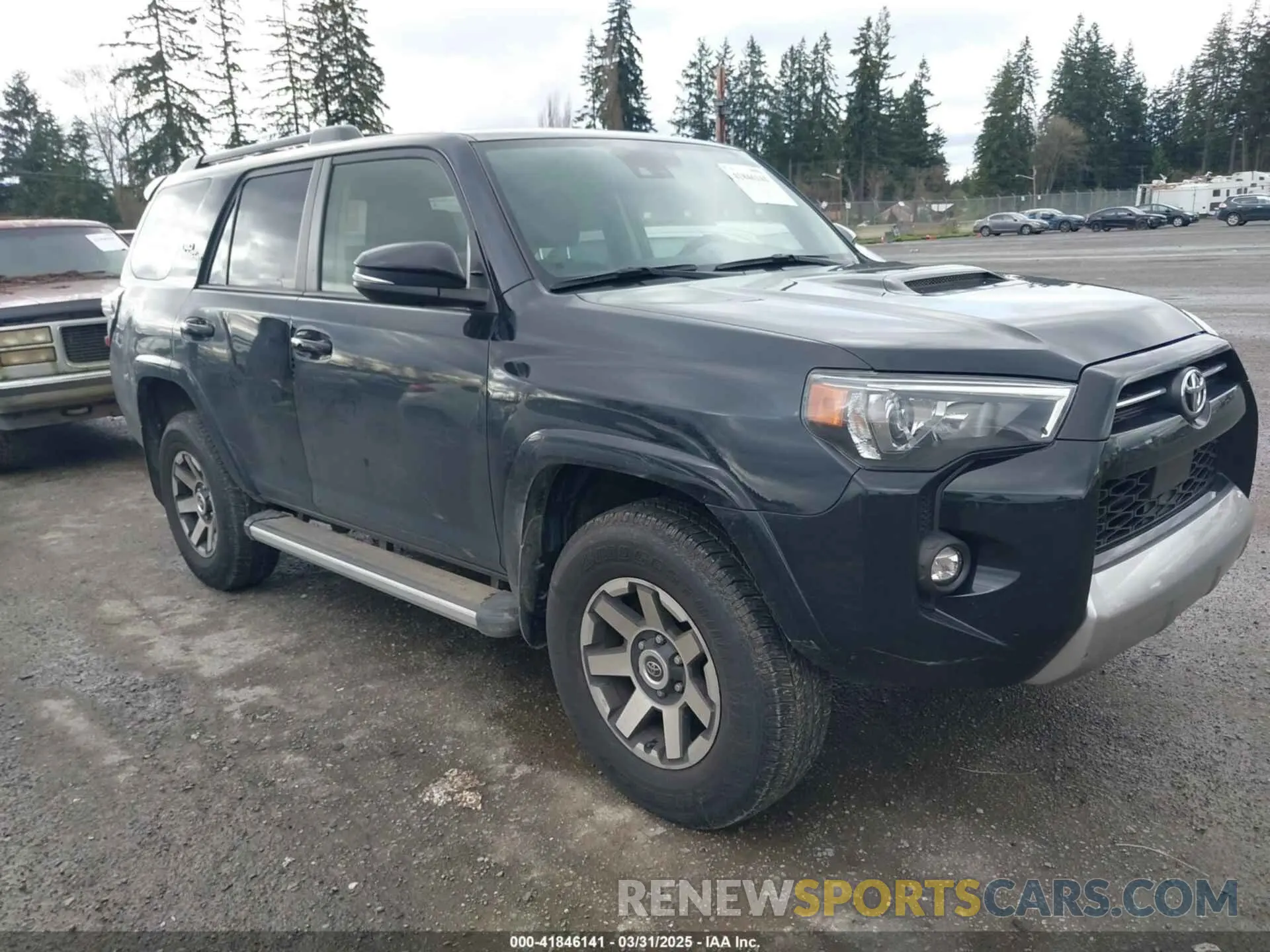 1 fotografías del automóvil dañado JTERU5JR9R6221883 TOYOTA 4RUNNER 2024