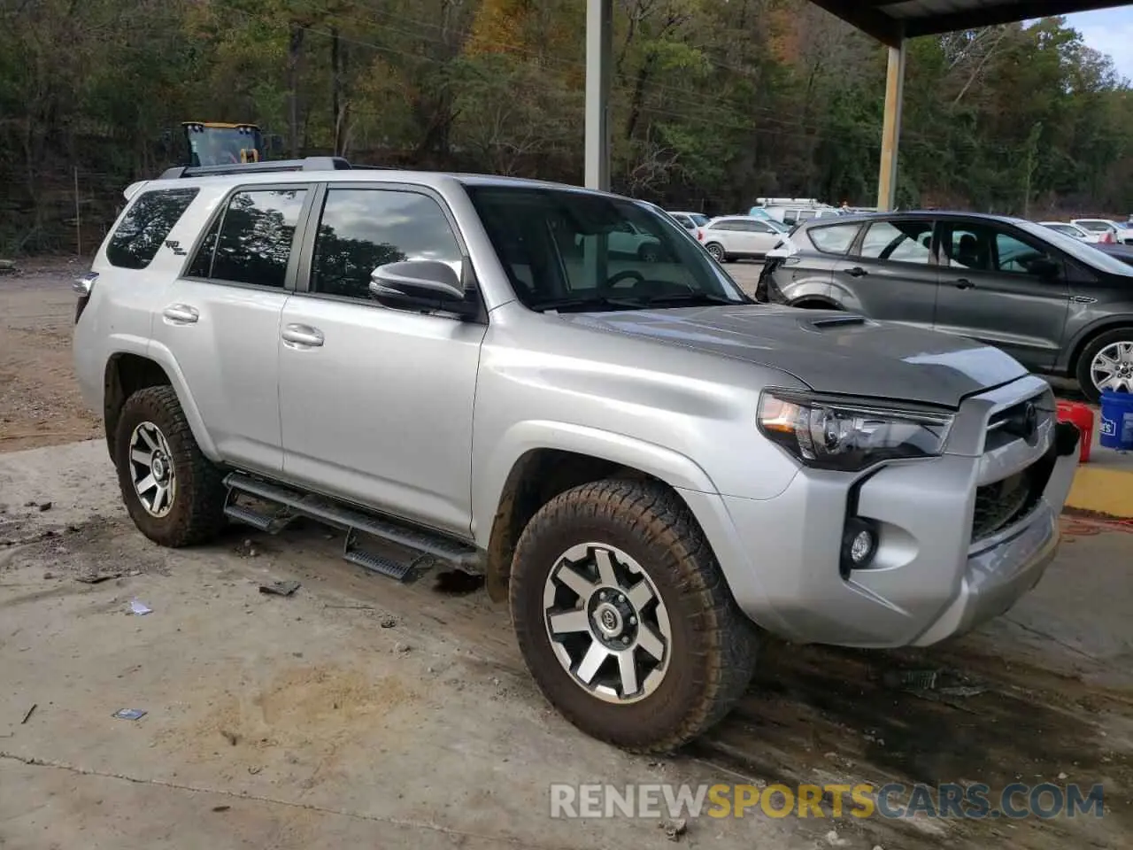 4 fotografías del automóvil dañado JTERU5JR9R6256472 TOYOTA 4RUNNER 2024
