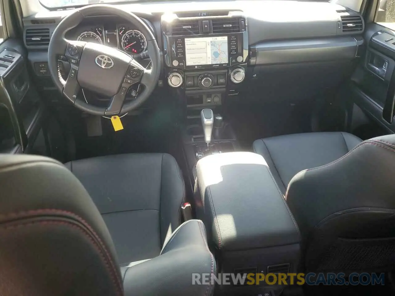 8 fotografías del automóvil dañado JTERU5JRXR6263799 TOYOTA 4RUNNER 2024