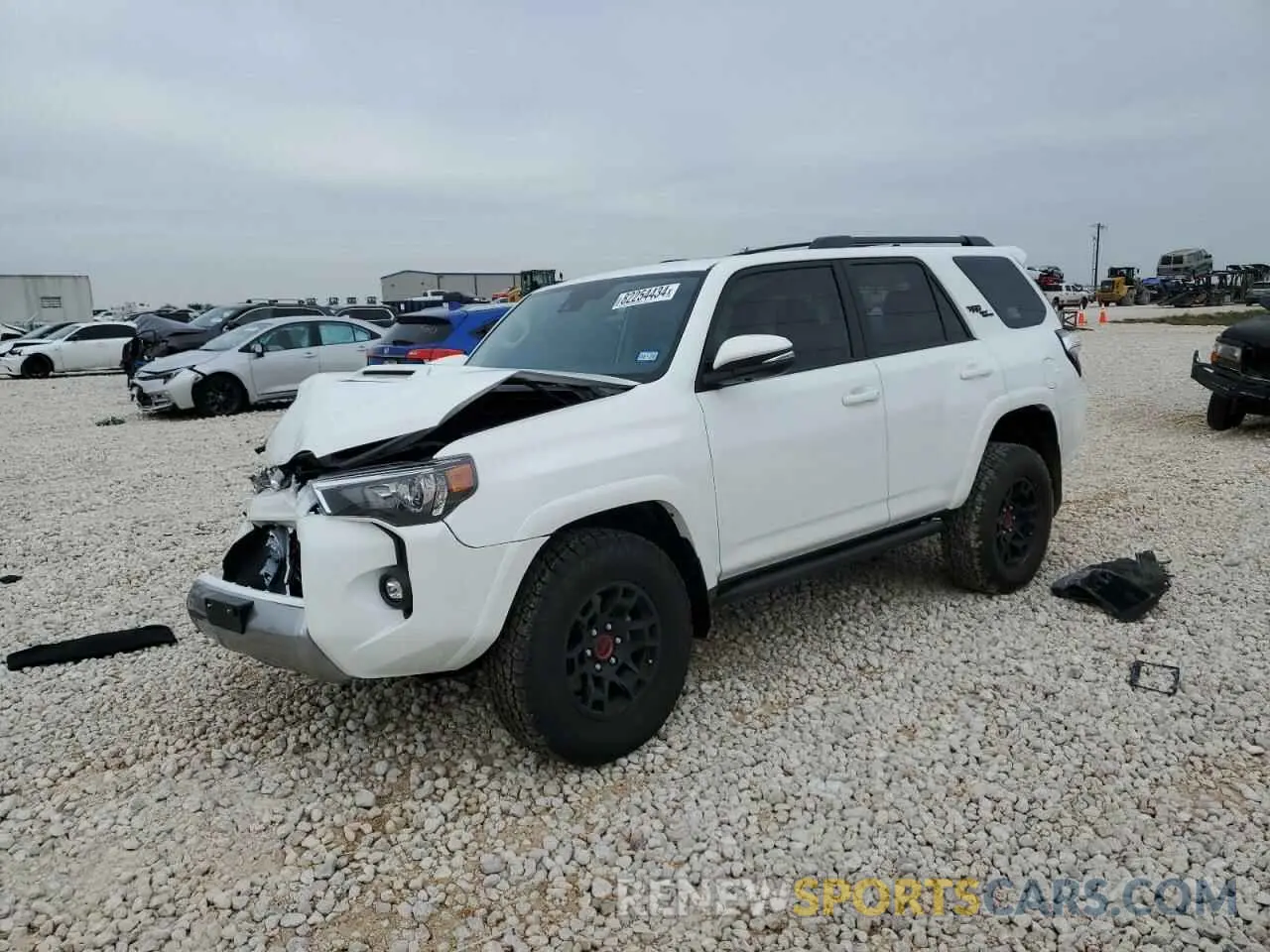1 fotografías del automóvil dañado JTERU5JRXR6296169 TOYOTA 4RUNNER 2024