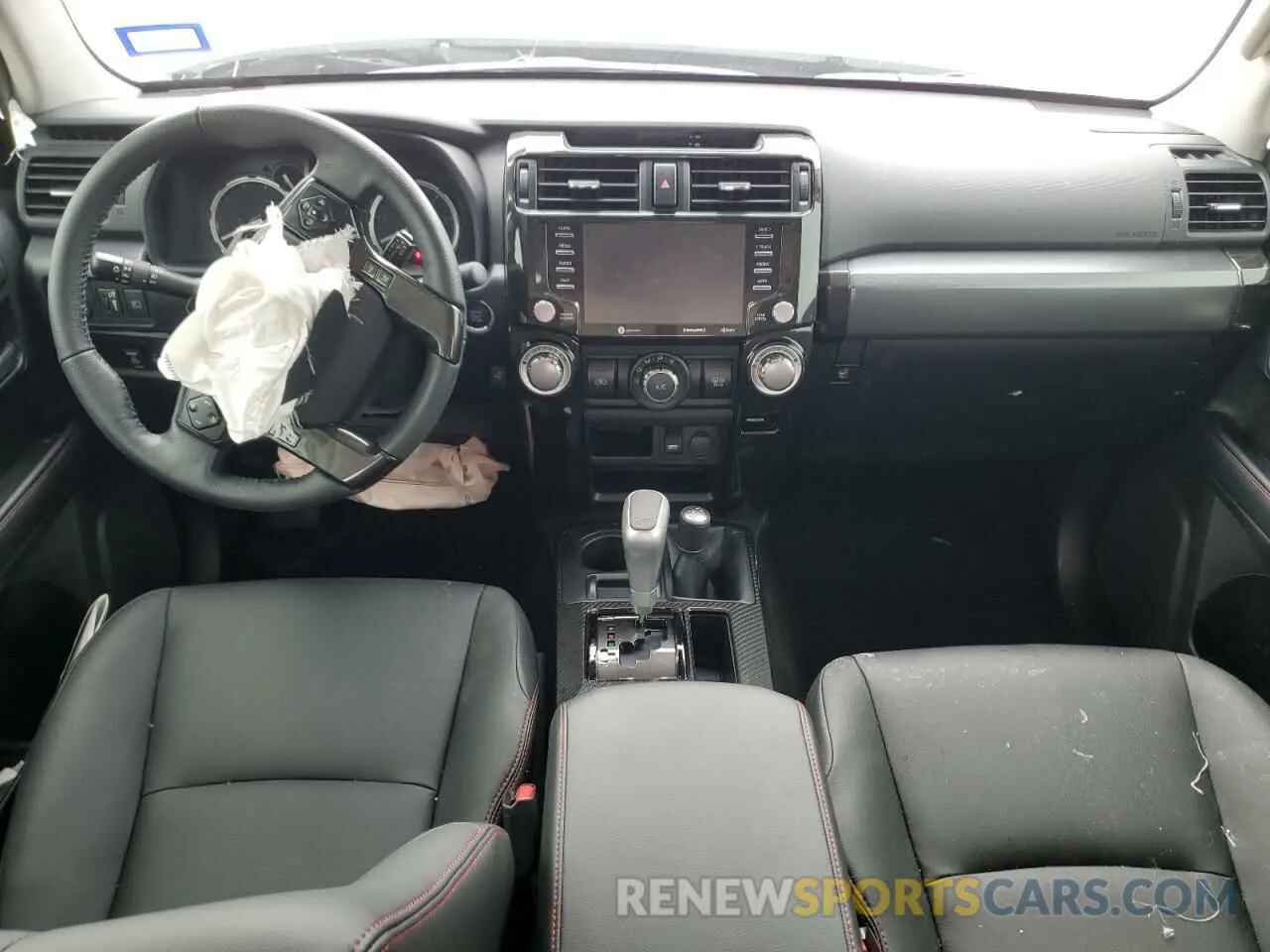8 fotografías del automóvil dañado JTERU5JRXR6296169 TOYOTA 4RUNNER 2024