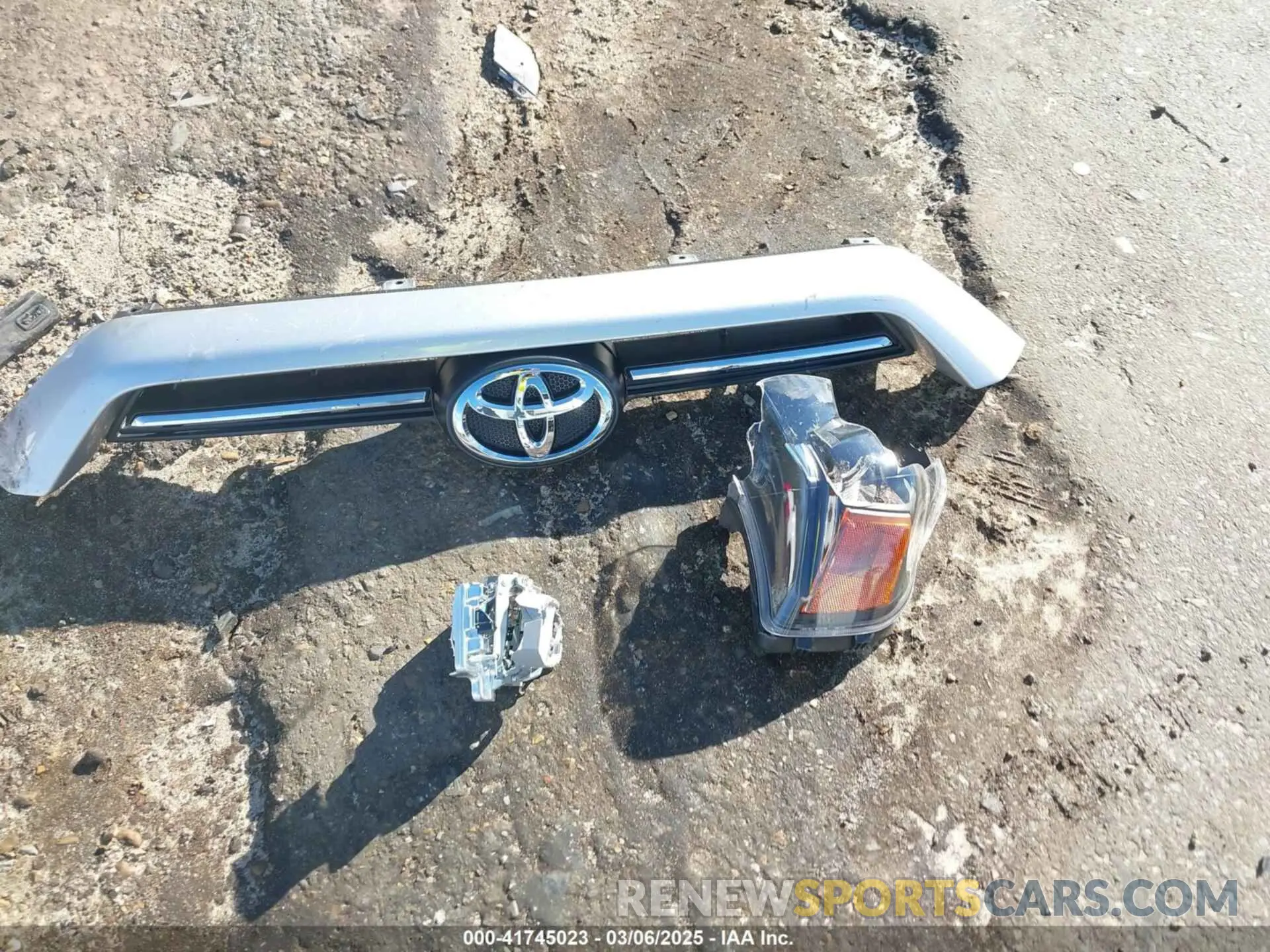 12 fotografías del automóvil dañado JTESU5JR9R6245148 TOYOTA 4RUNNER 2024