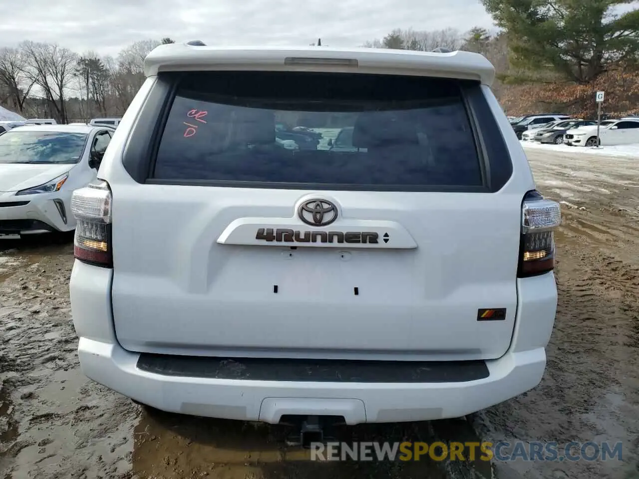 6 fotografías del automóvil dañado JTEUU5JR0P6139337 TOYOTA 4RUNNER 40 2023