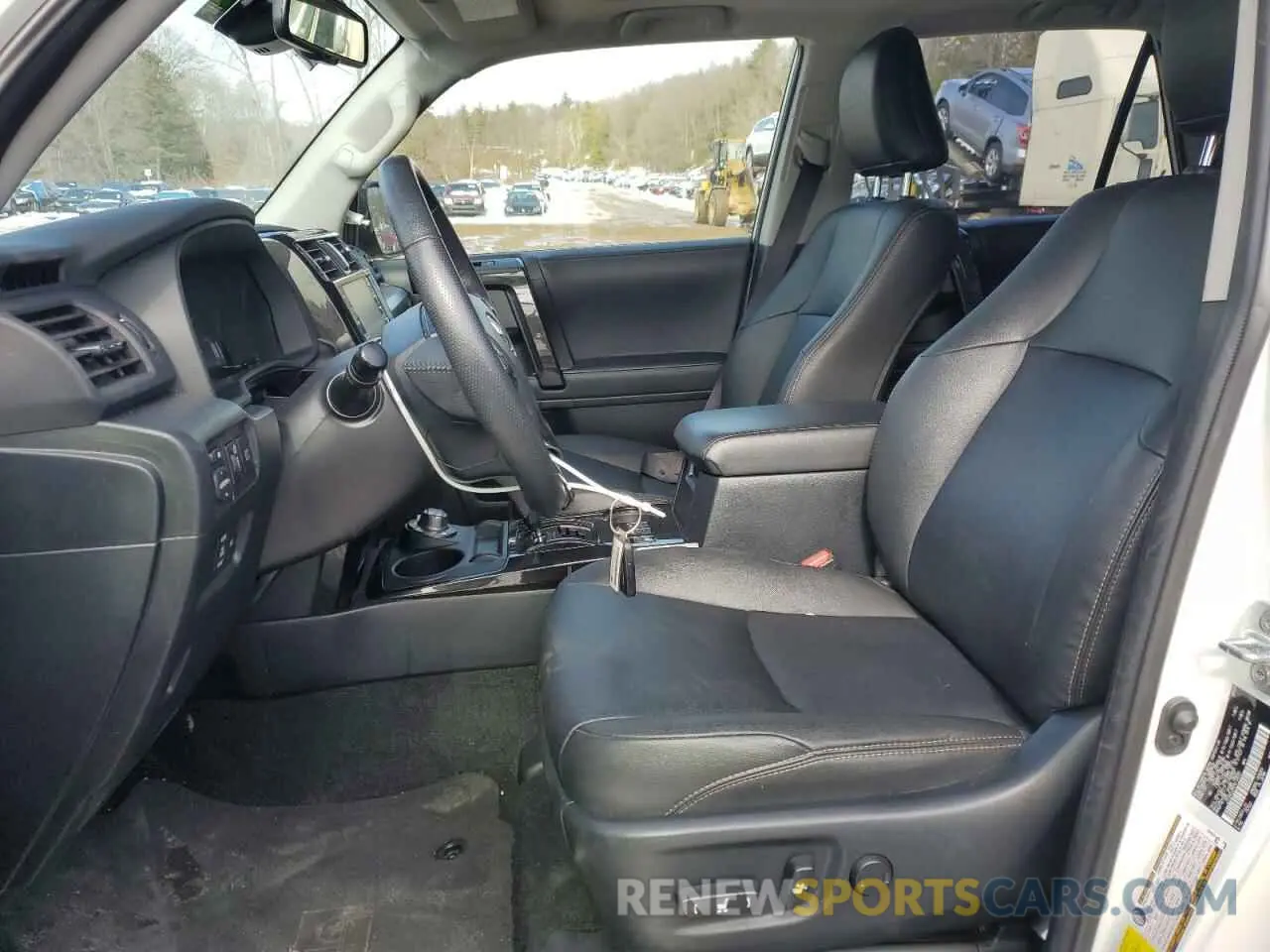 7 fotografías del automóvil dañado JTEUU5JR0P6139337 TOYOTA 4RUNNER 40 2023