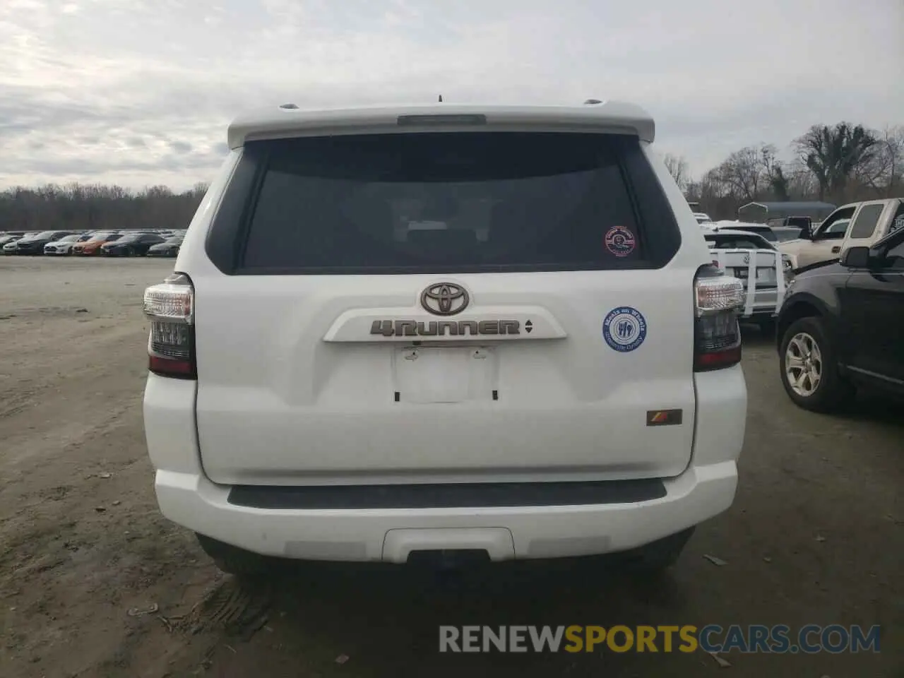 6 fotografías del automóvil dañado JTEUU5JR3P6191786 TOYOTA 4RUNNER 40 2023