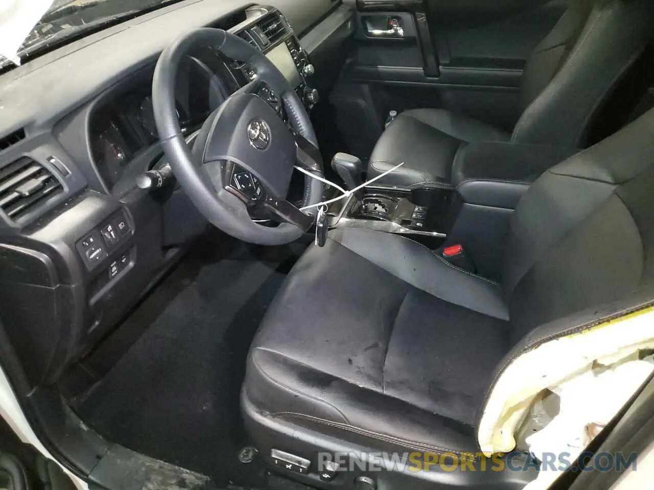 7 fotografías del automóvil dañado JTEUU5JR4P6183552 TOYOTA 4RUNNER 40 2023