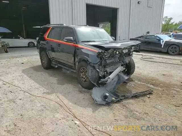 14 fotografías del automóvil dañado JTEUU5JR6P6100235 TOYOTA 4RUNNER 40 2023