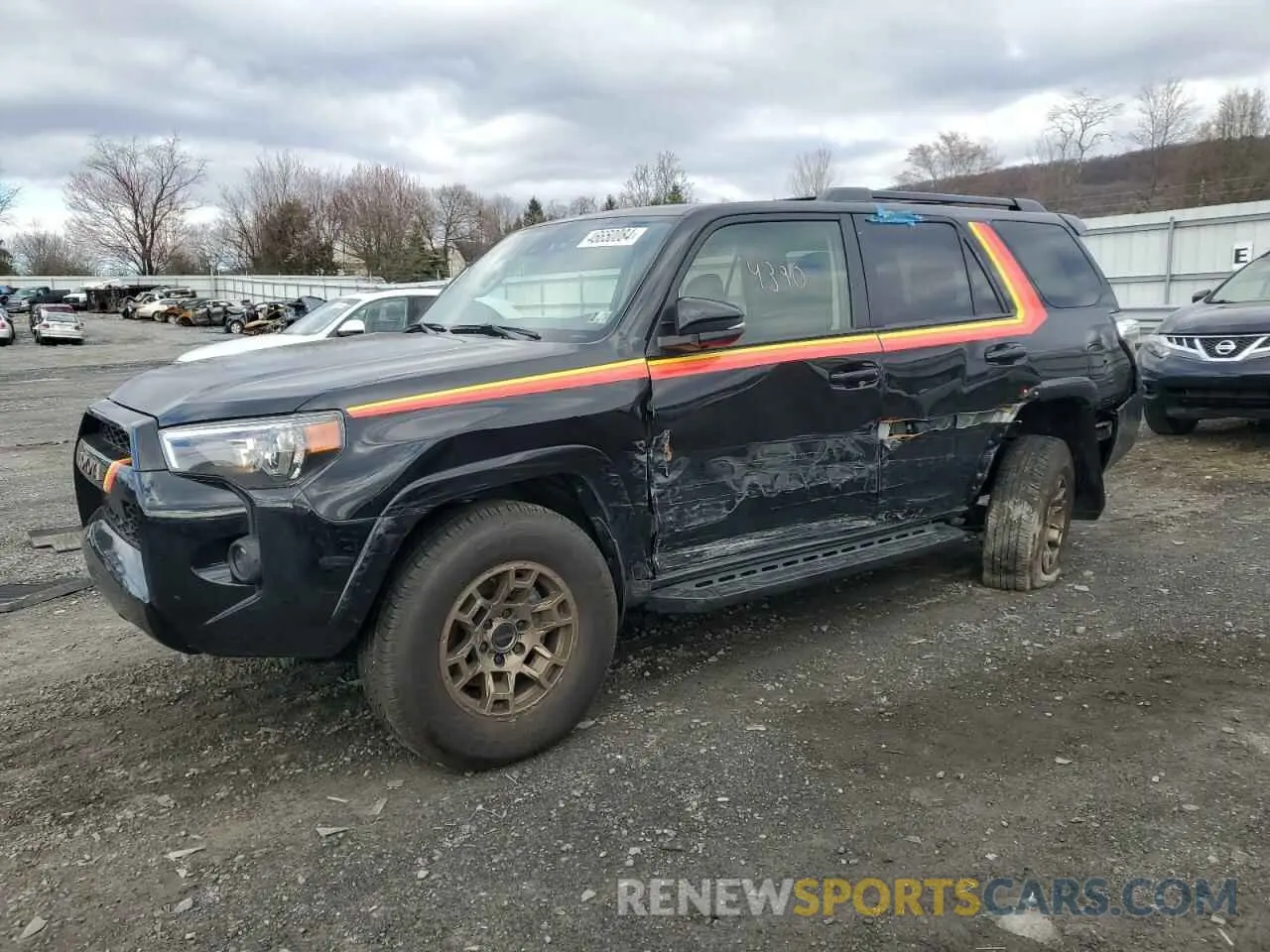 1 fotografías del automóvil dañado JTEUU5JR8P6120213 TOYOTA 4RUNNER 40 2023