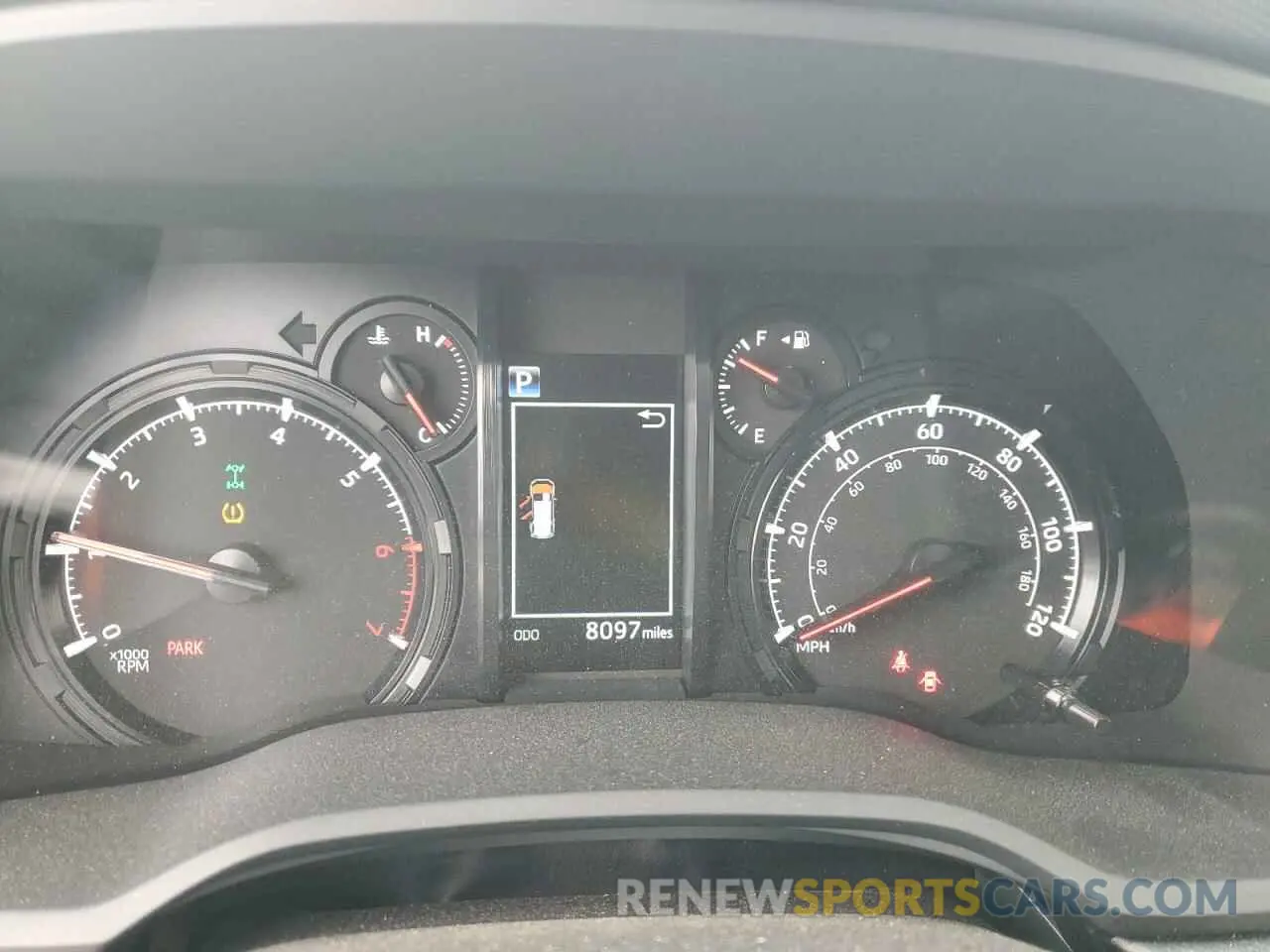 9 fotografías del automóvil dañado JTEUU5JR8P6120213 TOYOTA 4RUNNER 40 2023