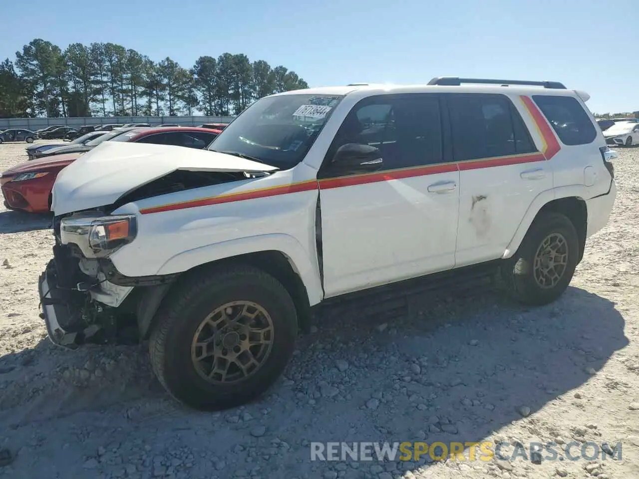 1 fotografías del automóvil dañado JTEUU5JR9P6093927 TOYOTA 4RUNNER 40 2023