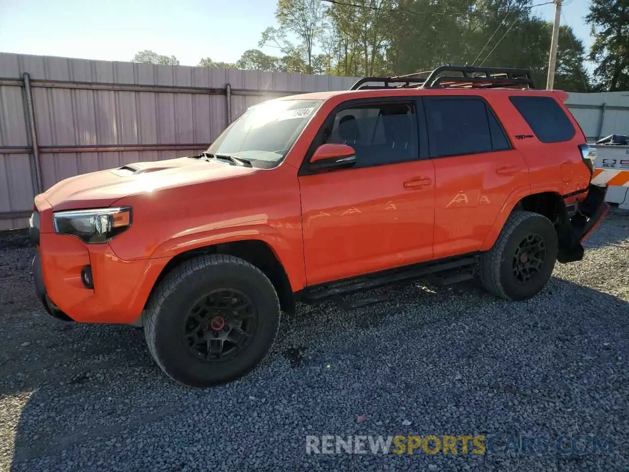 1 fotografías del automóvil dañado JTELU5JR3P6141532 TOYOTA 4RUNNER SE 2023