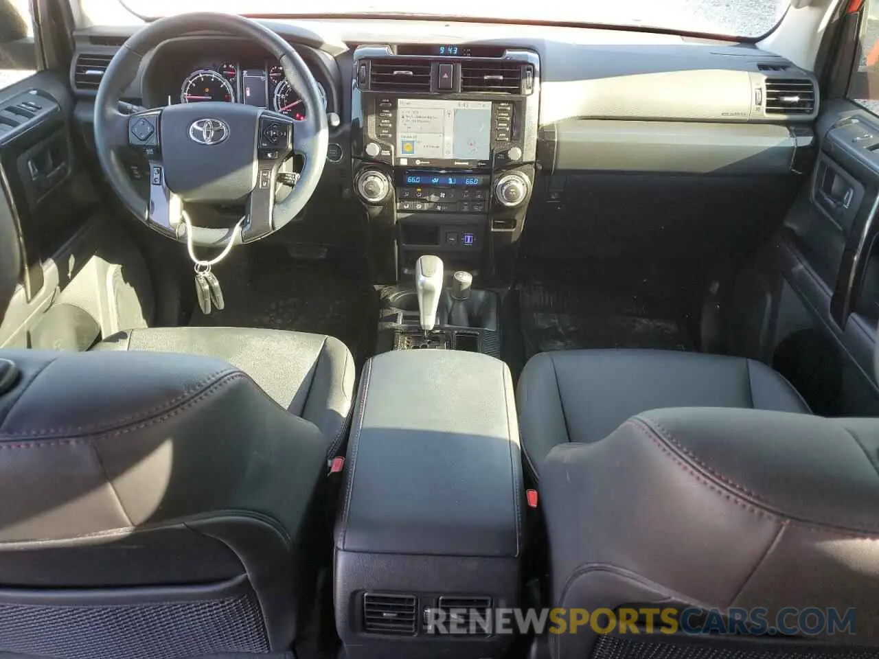 8 fotografías del automóvil dañado JTELU5JR3P6141532 TOYOTA 4RUNNER SE 2023