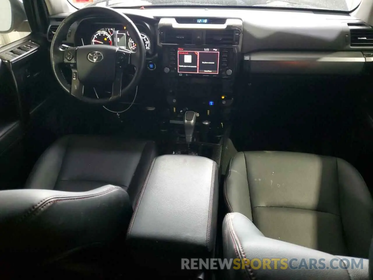 8 fotografías del automóvil dañado JTELU5JR6P6186223 TOYOTA 4RUNNER SE 2023