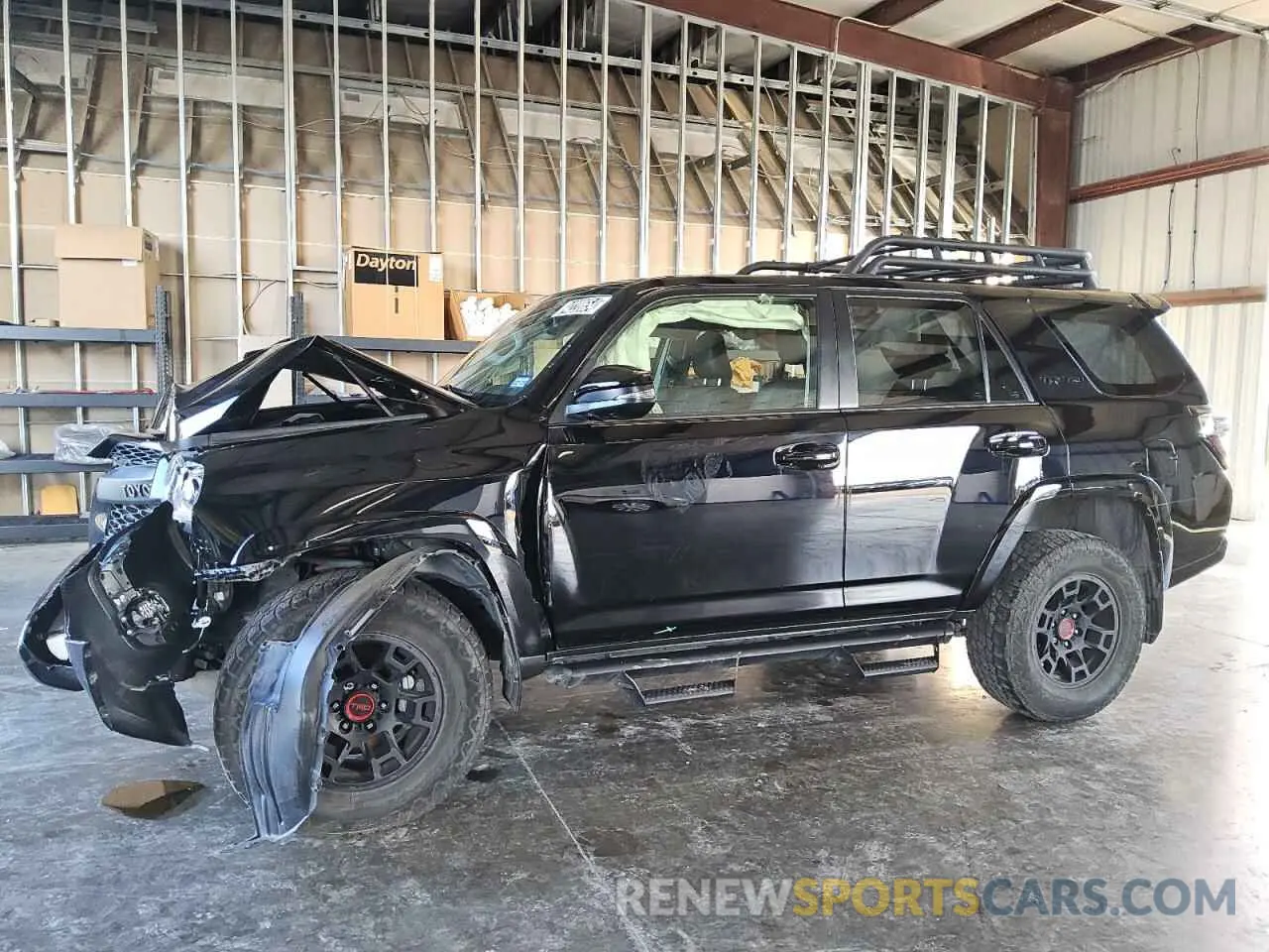 1 fotografías del automóvil dañado JTELU5JR8P6123060 TOYOTA 4RUNNER SE 2023