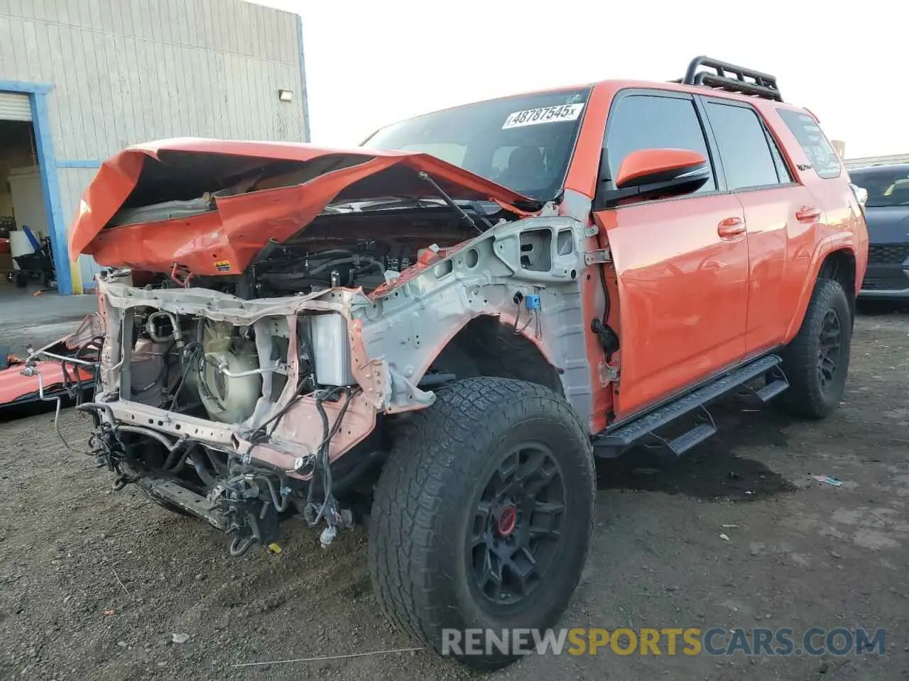 1 fotografías del automóvil dañado JTELU5JRXP6142113 TOYOTA 4RUNNER SE 2023