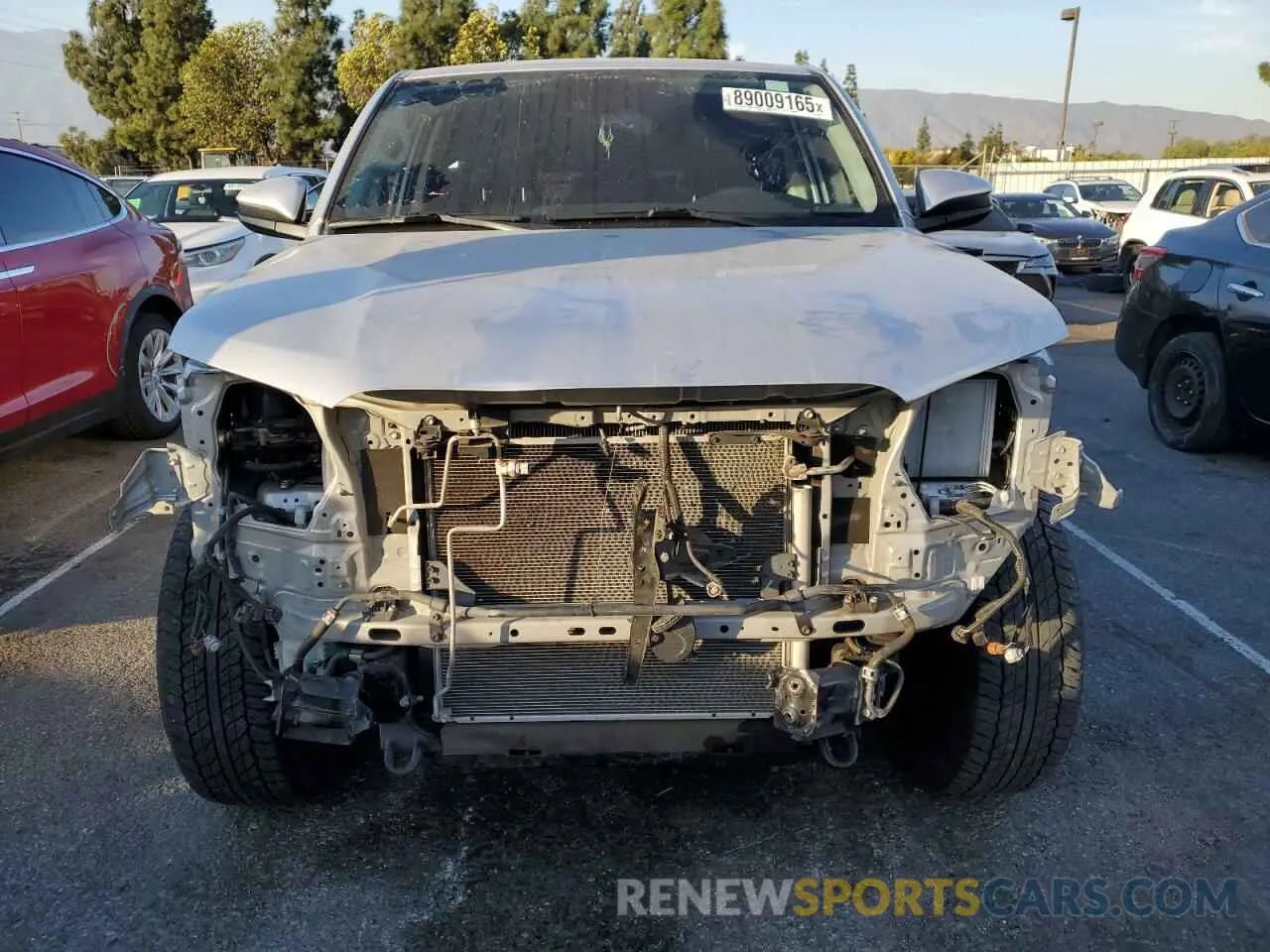 5 fotografías del automóvil dañado JTEMU5JR4P6155010 TOYOTA 4RUNNER SE 2023
