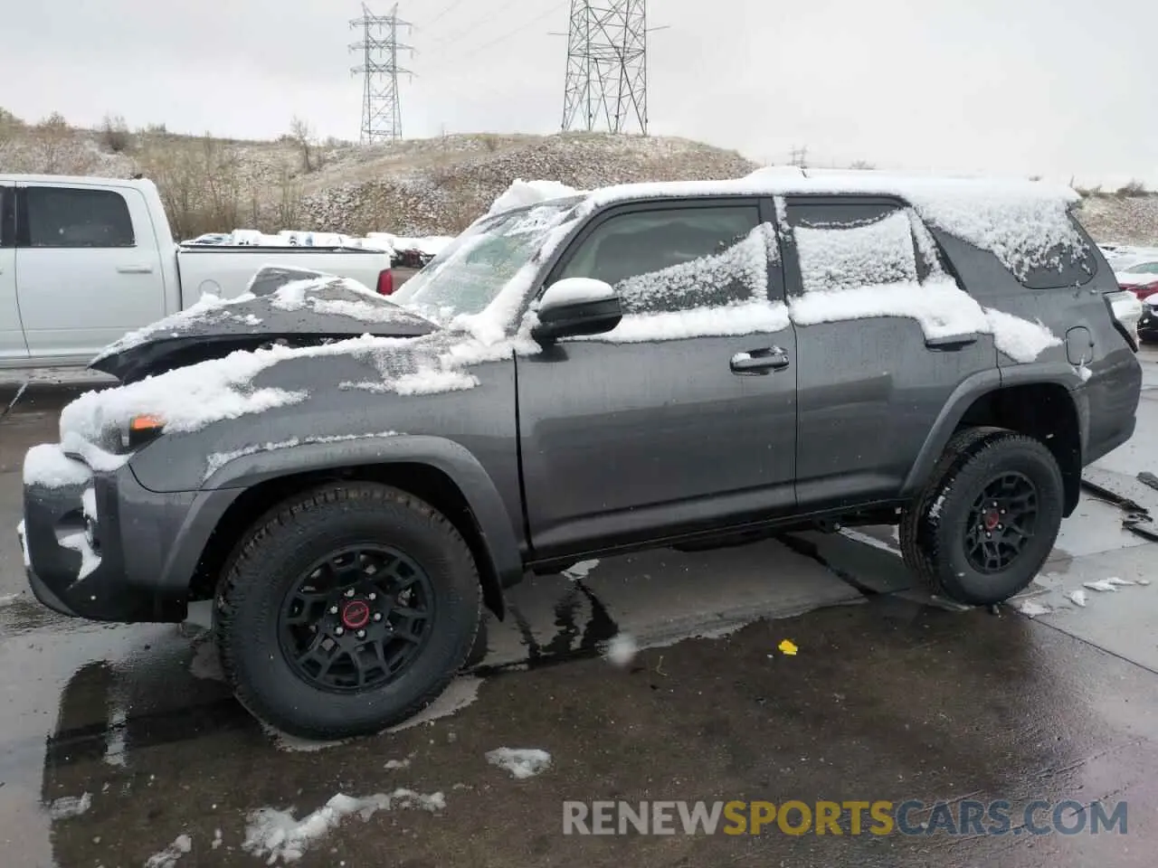 1 fotografías del automóvil dañado JTEMU5JR5P6094525 TOYOTA 4RUNNER SE 2023