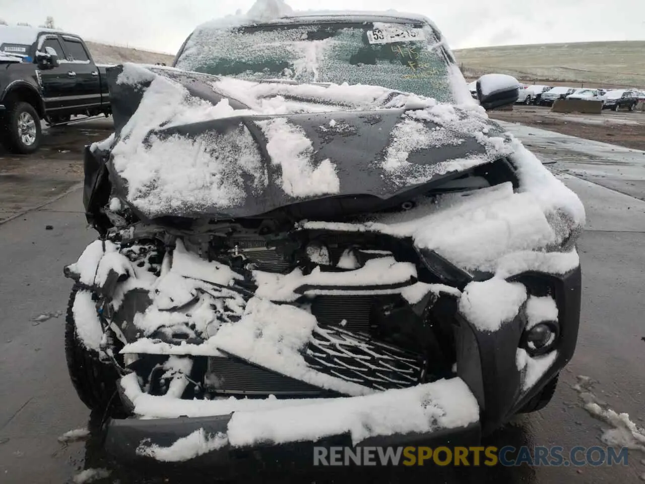 5 fotografías del automóvil dañado JTEMU5JR5P6094525 TOYOTA 4RUNNER SE 2023
