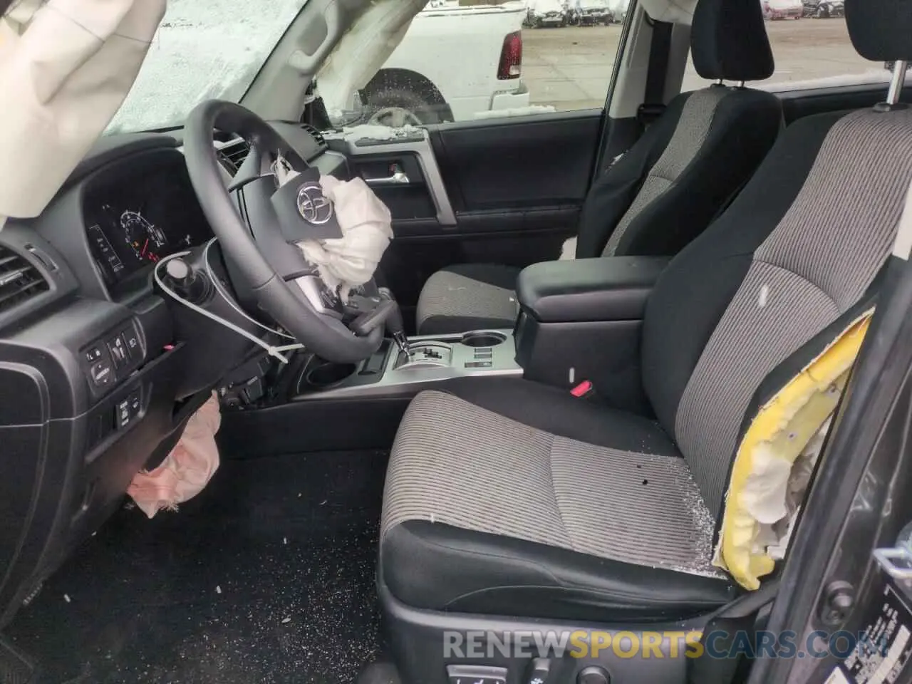 7 fotografías del automóvil dañado JTEMU5JR5P6094525 TOYOTA 4RUNNER SE 2023
