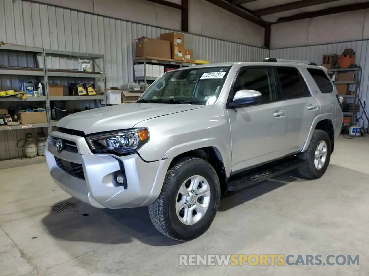 1 fotografías del automóvil dañado JTEMU5JR6P6118556 TOYOTA 4RUNNER SE 2023