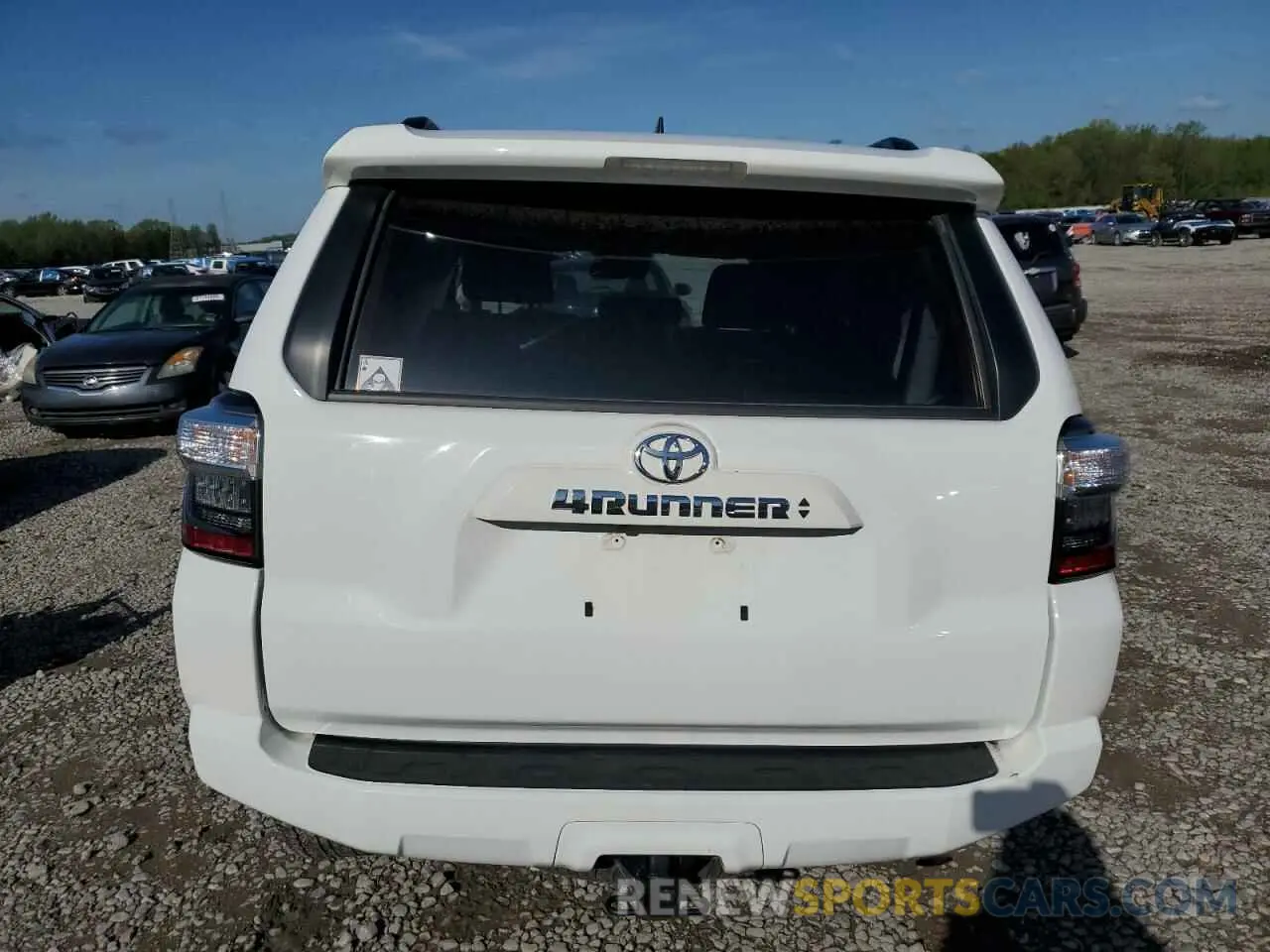 6 fotografías del automóvil dañado JTEMU5JR7P6120994 TOYOTA 4RUNNER SE 2023