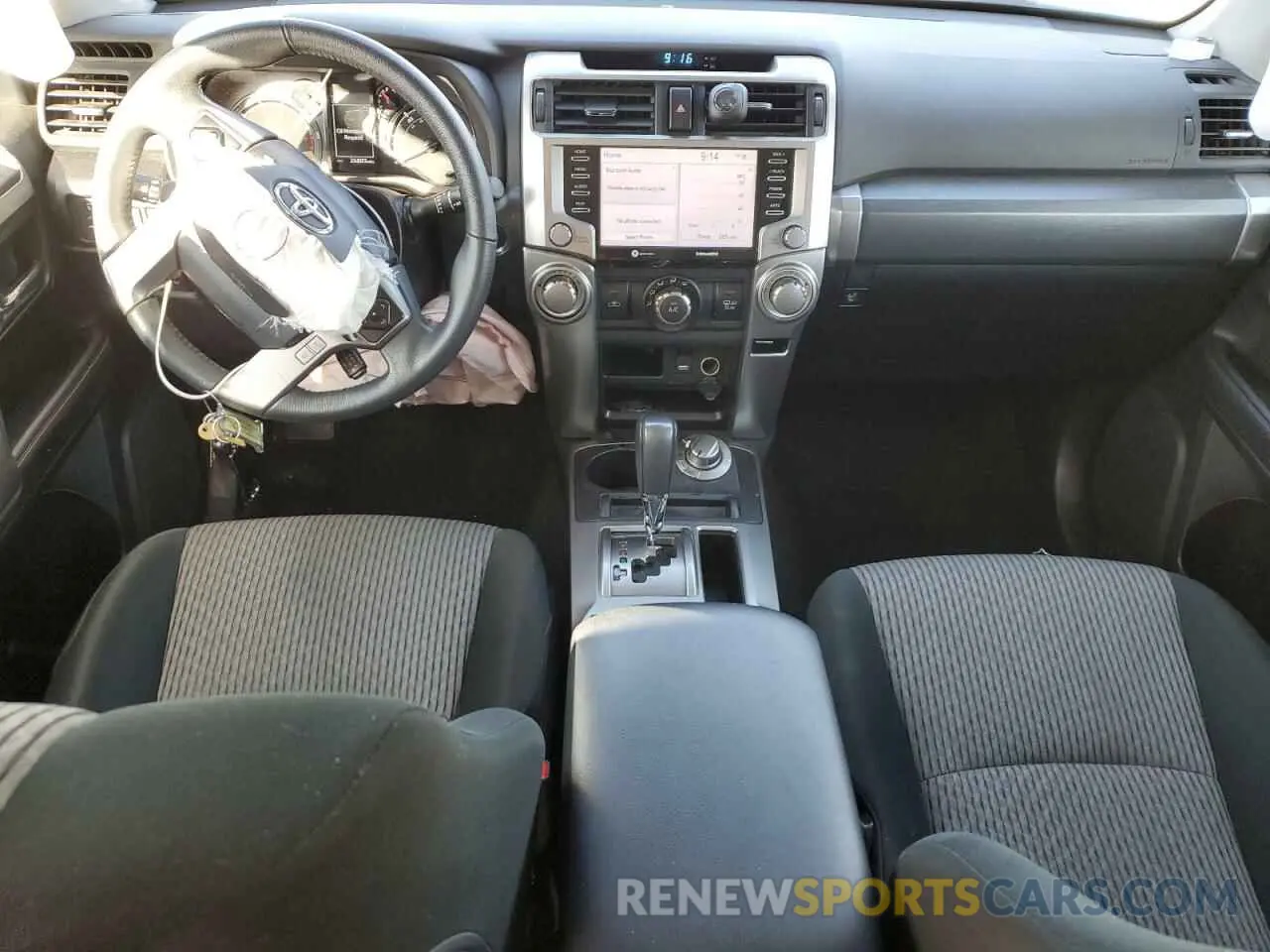 8 fotografías del automóvil dañado JTEMU5JR7P6120994 TOYOTA 4RUNNER SE 2023