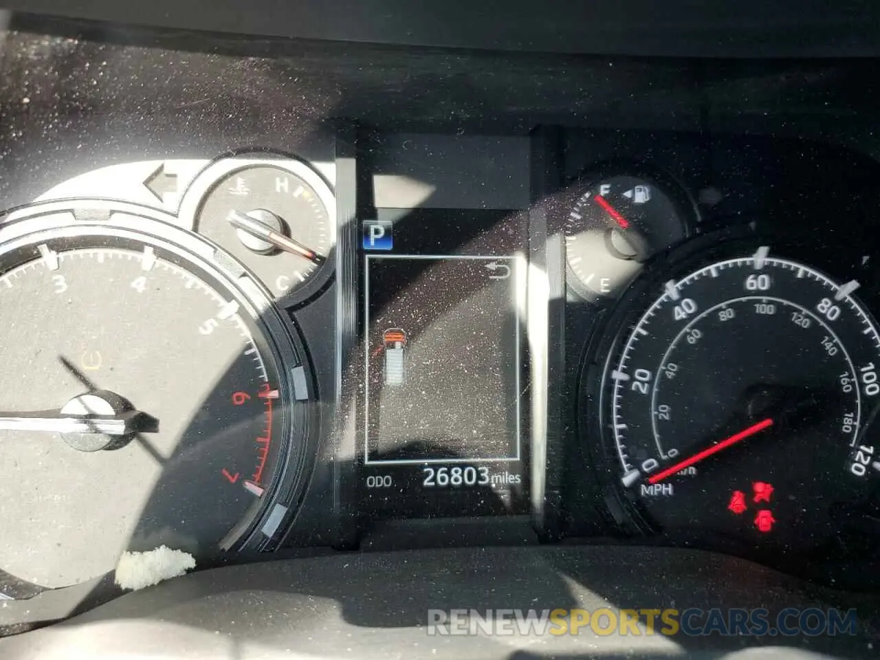 9 fotografías del automóvil dañado JTEMU5JR7P6120994 TOYOTA 4RUNNER SE 2023