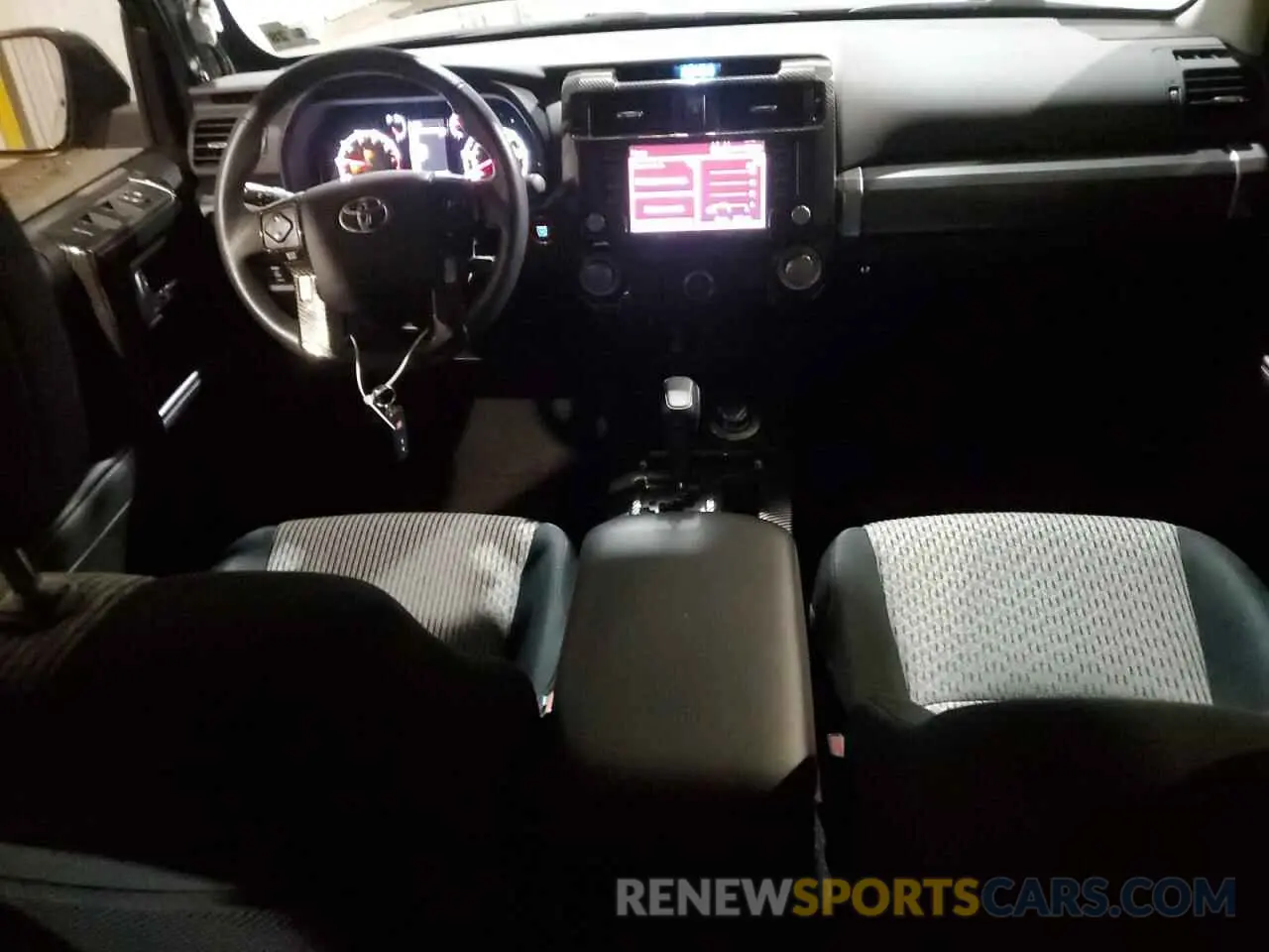 8 fotografías del automóvil dañado JTEMU5JR7P6124916 TOYOTA 4RUNNER SE 2023