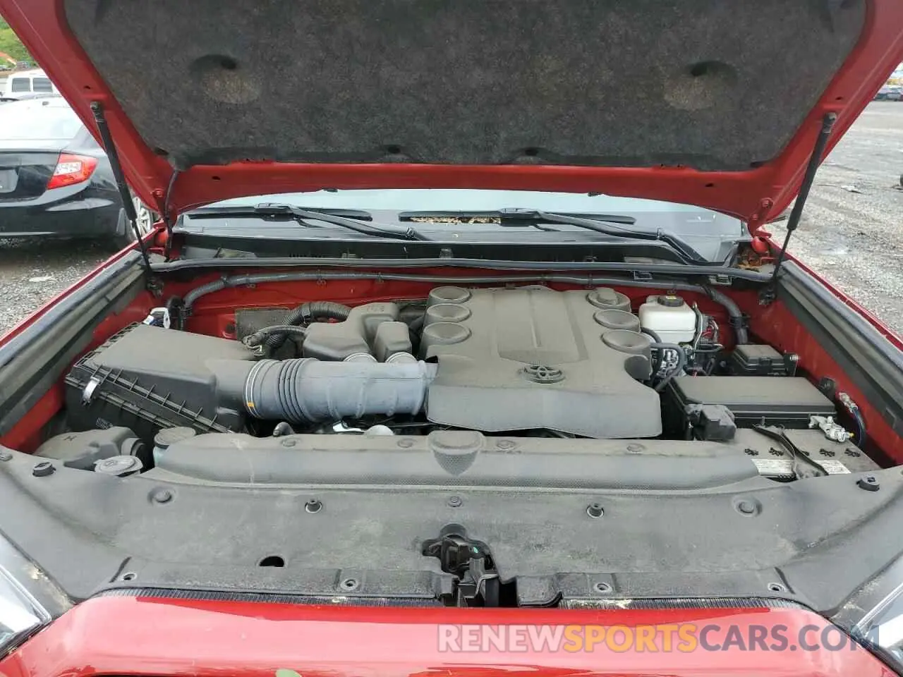 12 fotografías del automóvil dañado JTEMU5JR7P6167782 TOYOTA 4RUNNER SE 2023
