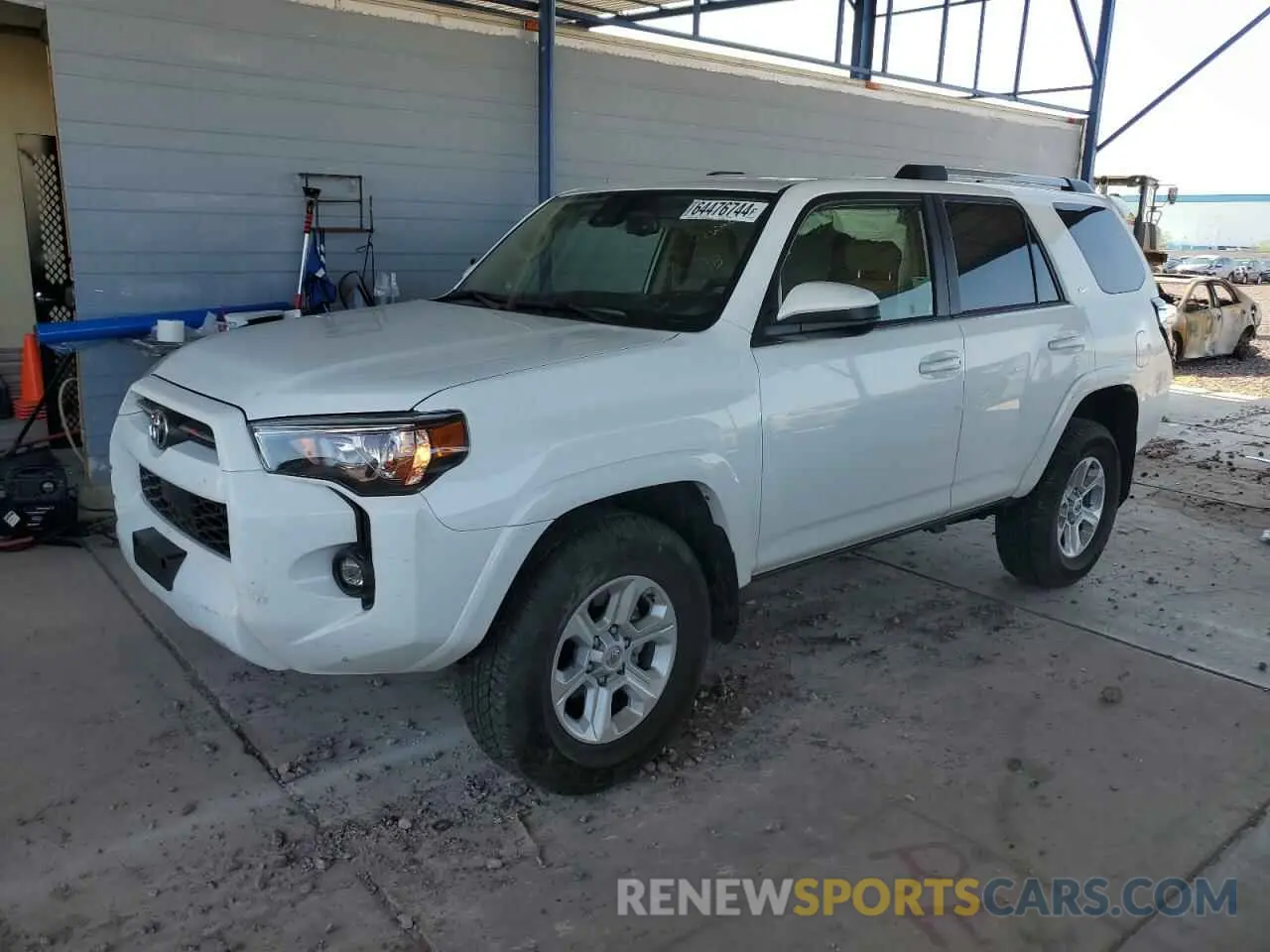 1 fotografías del automóvil dañado JTEMU5JR8P6204578 TOYOTA 4RUNNER SE 2023