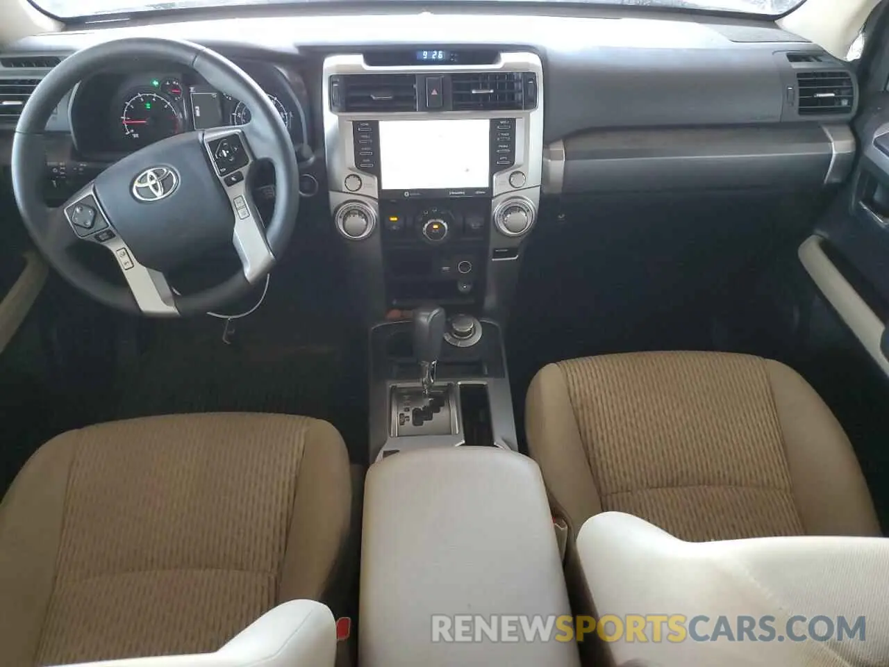 8 fotografías del automóvil dañado JTEMU5JR8P6204578 TOYOTA 4RUNNER SE 2023
