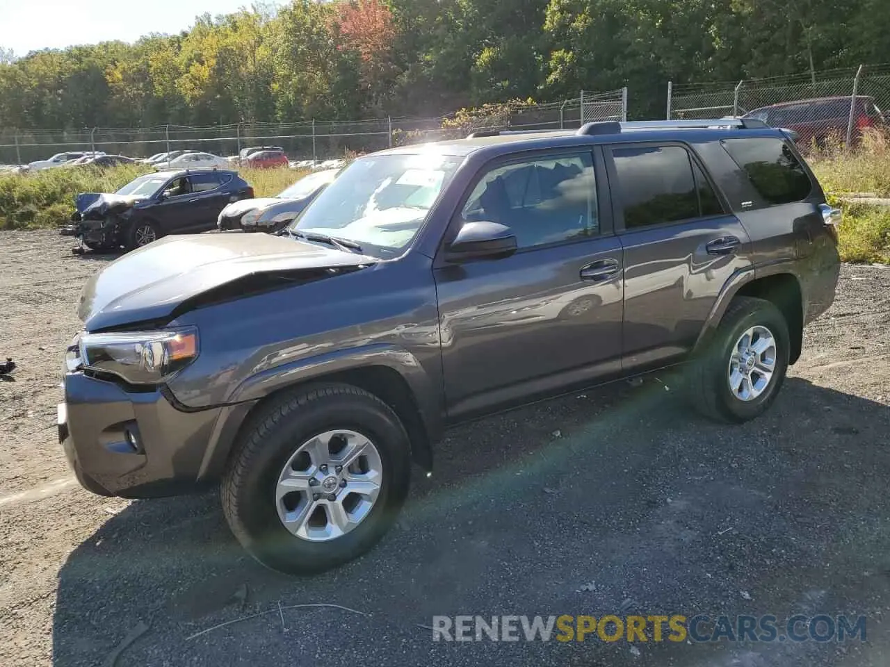 1 fotografías del automóvil dañado JTEMU5JRXP6128510 TOYOTA 4RUNNER SE 2023