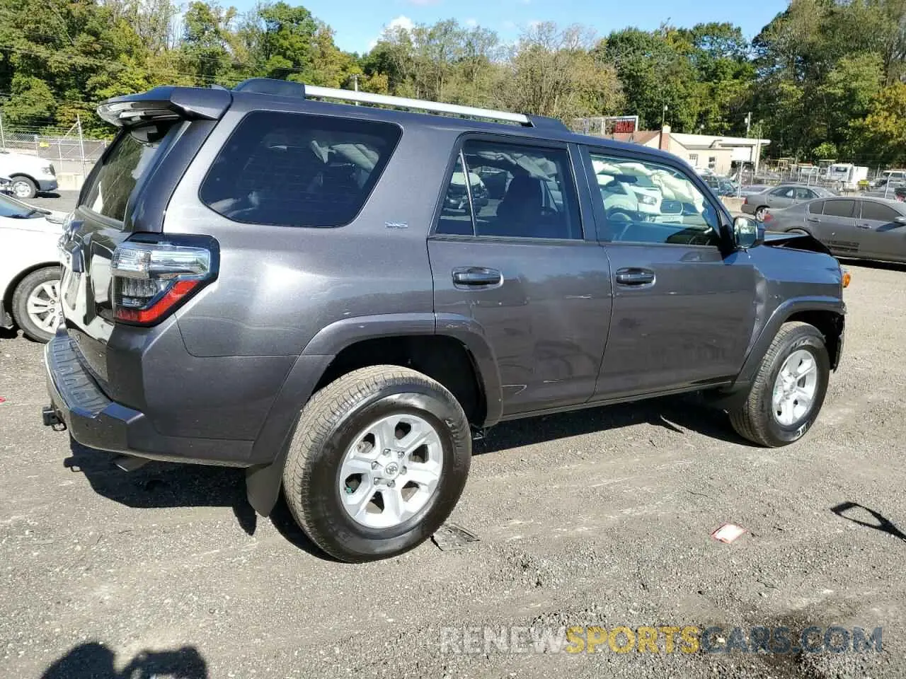 3 fotografías del automóvil dañado JTEMU5JRXP6128510 TOYOTA 4RUNNER SE 2023