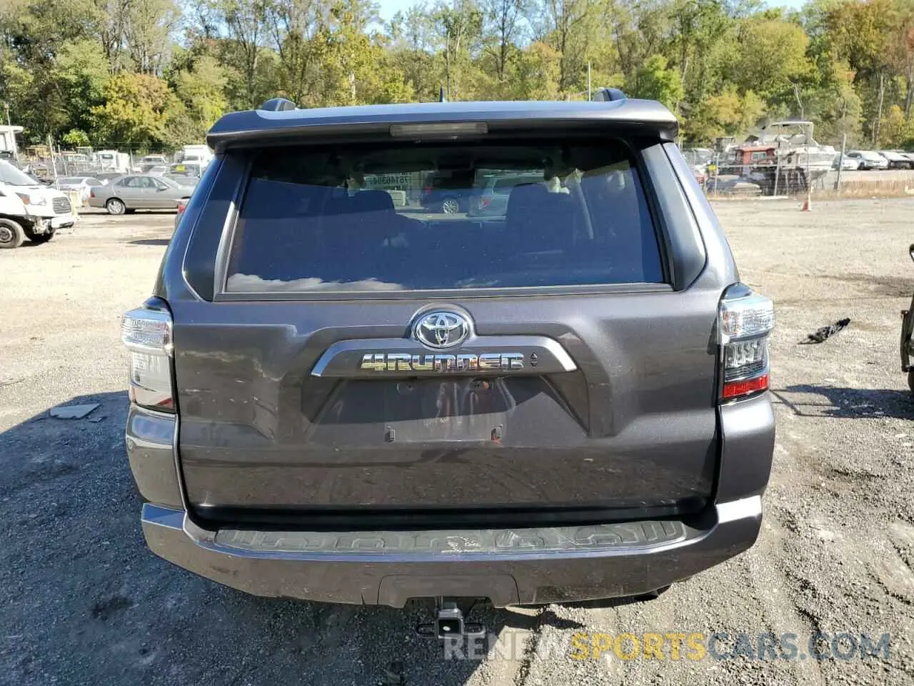 6 fotografías del automóvil dañado JTEMU5JRXP6128510 TOYOTA 4RUNNER SE 2023