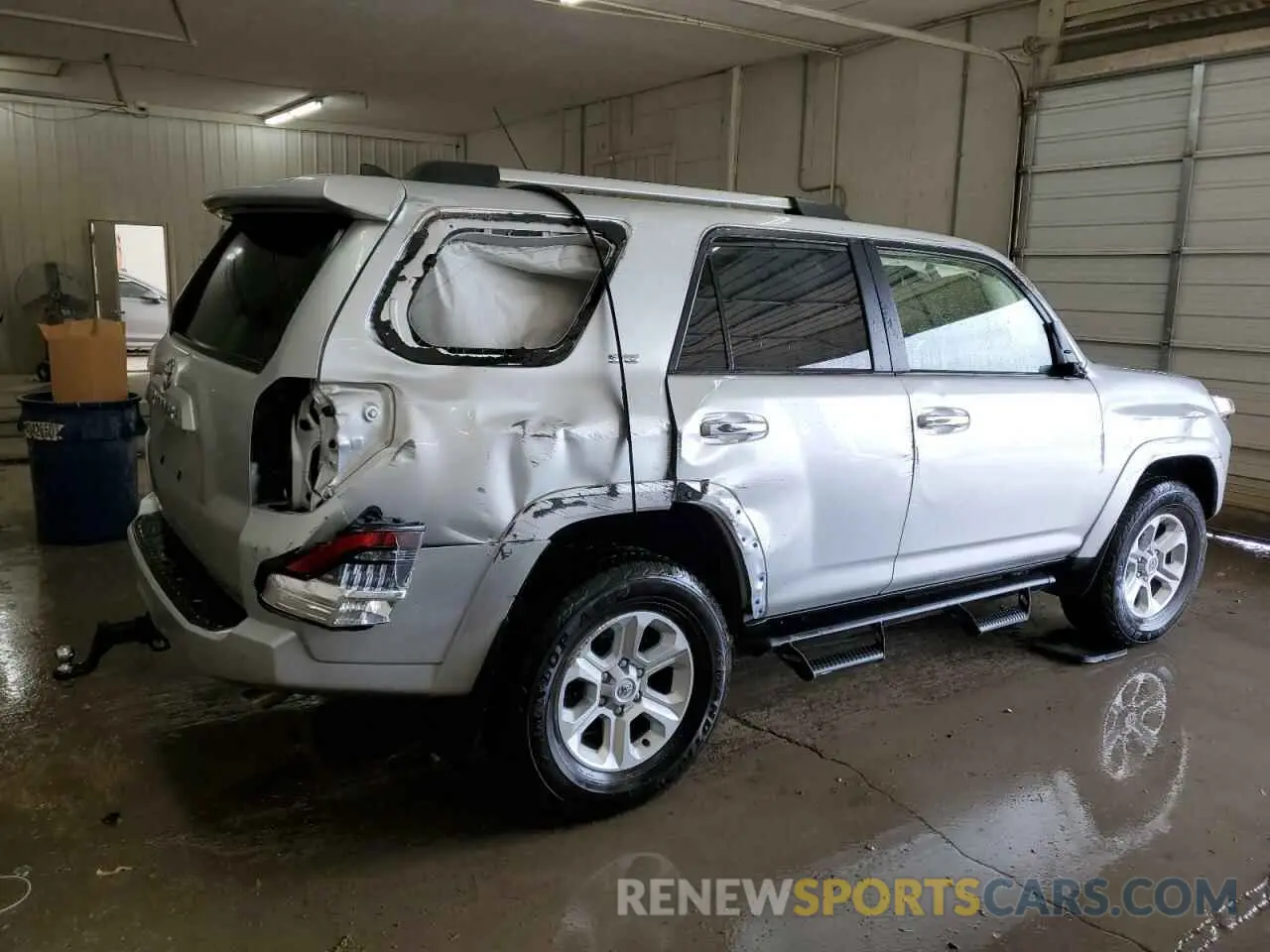 3 fotografías del automóvil dañado JTENU5JR0P6099717 TOYOTA 4RUNNER SE 2023