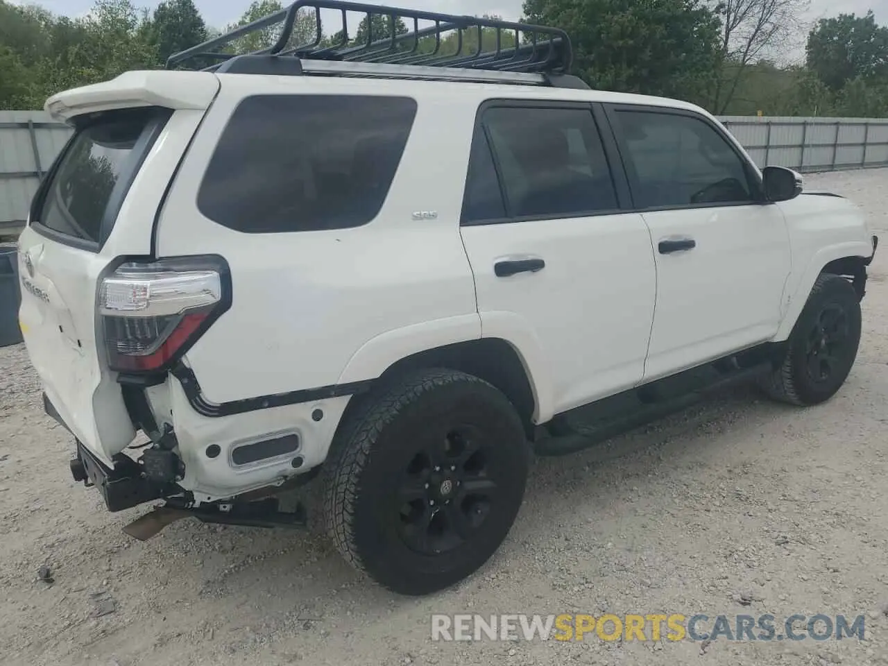 3 fotografías del automóvil dañado JTENU5JR0P6153775 TOYOTA 4RUNNER SE 2023