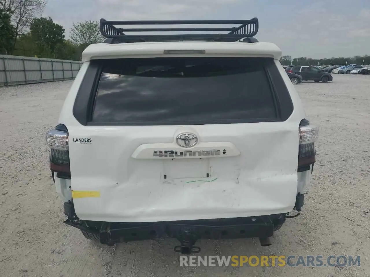6 fotografías del automóvil dañado JTENU5JR0P6153775 TOYOTA 4RUNNER SE 2023