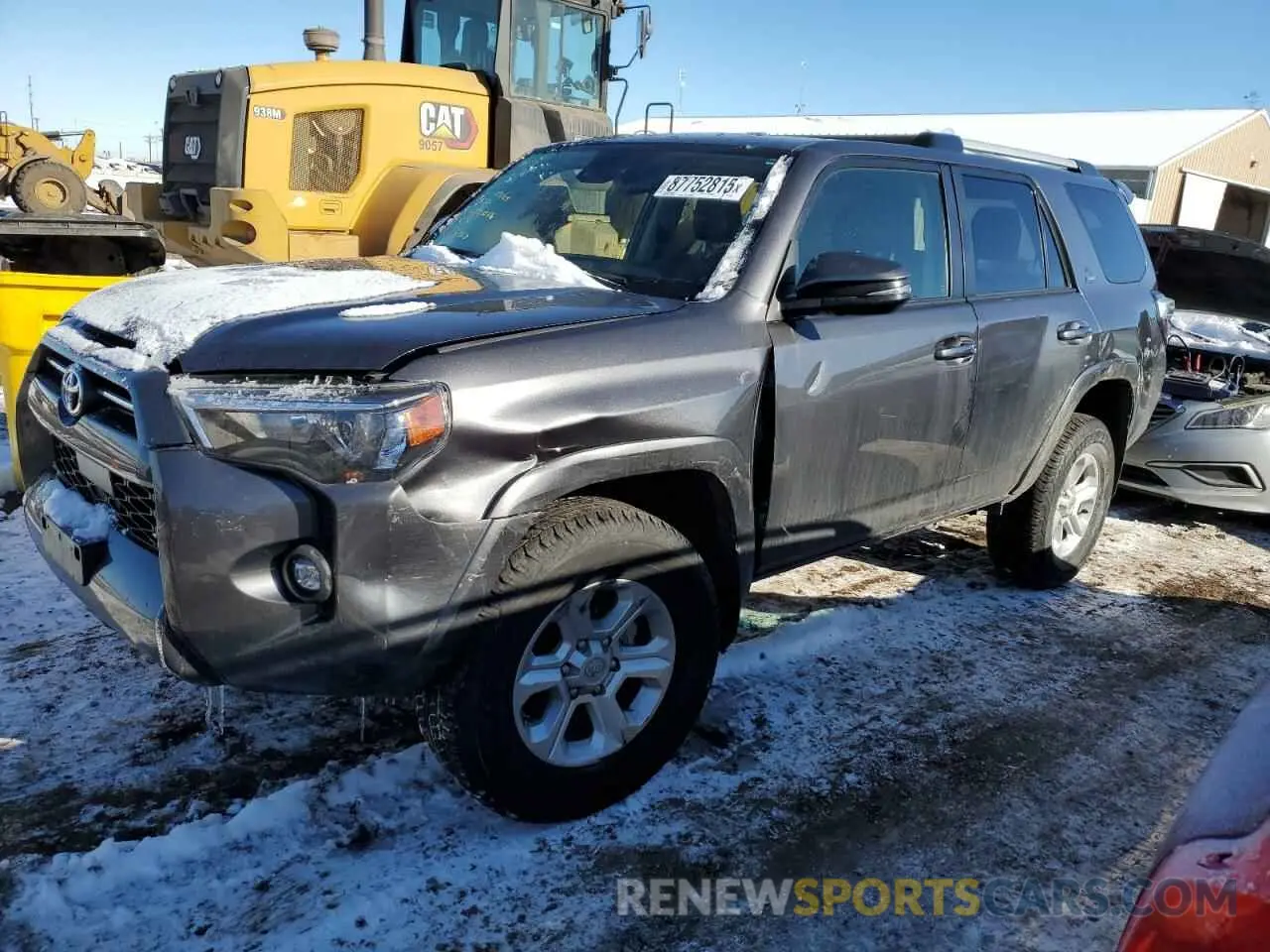 1 fotografías del automóvil dañado JTENU5JR0P6185450 TOYOTA 4RUNNER SE 2023