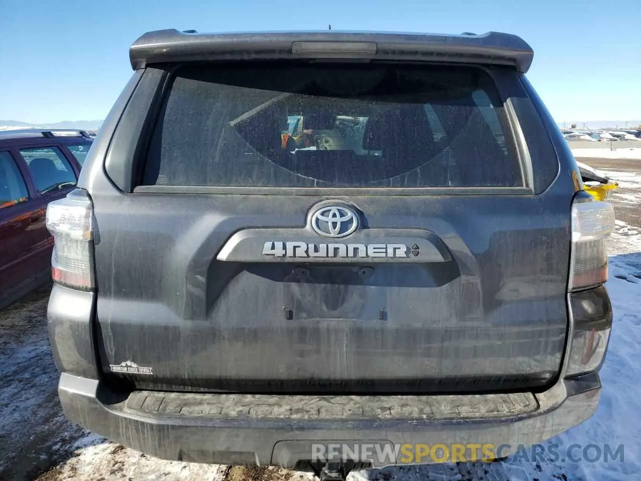 6 fotografías del automóvil dañado JTENU5JR0P6185450 TOYOTA 4RUNNER SE 2023