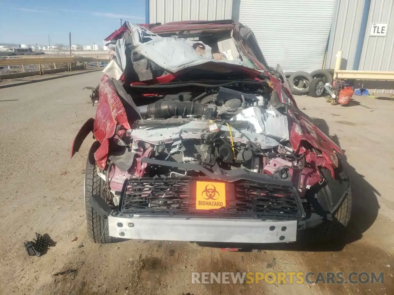 5 fotografías del automóvil dañado JTENU5JR0P6195380 TOYOTA 4RUNNER SE 2023