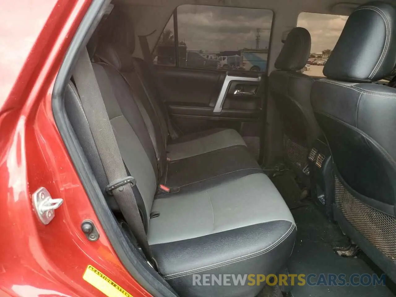 10 fotografías del automóvil dañado JTENU5JR1P6090671 TOYOTA 4RUNNER SE 2023