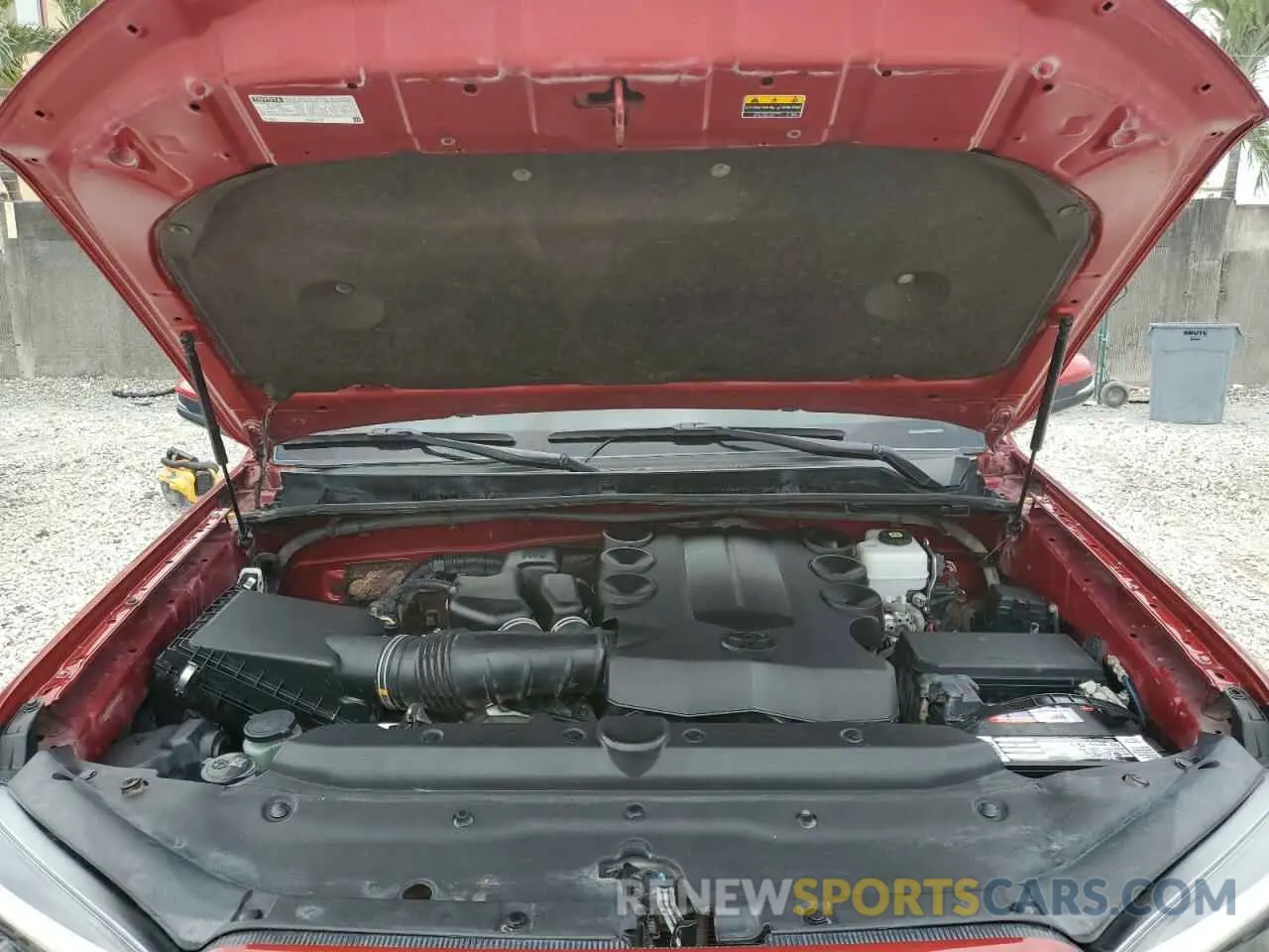 11 fotografías del automóvil dañado JTENU5JR1P6090671 TOYOTA 4RUNNER SE 2023