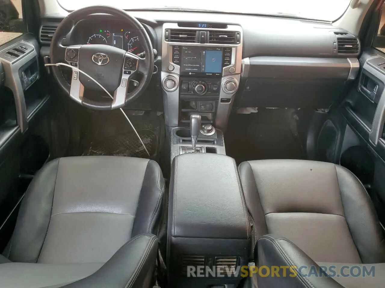 8 fotografías del automóvil dañado JTENU5JR1P6090671 TOYOTA 4RUNNER SE 2023
