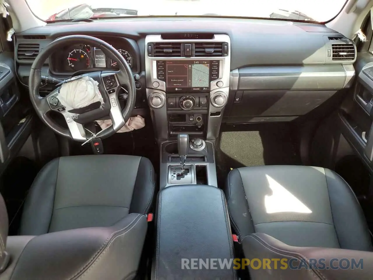 8 fotografías del automóvil dañado JTENU5JR3P6185538 TOYOTA 4RUNNER SE 2023