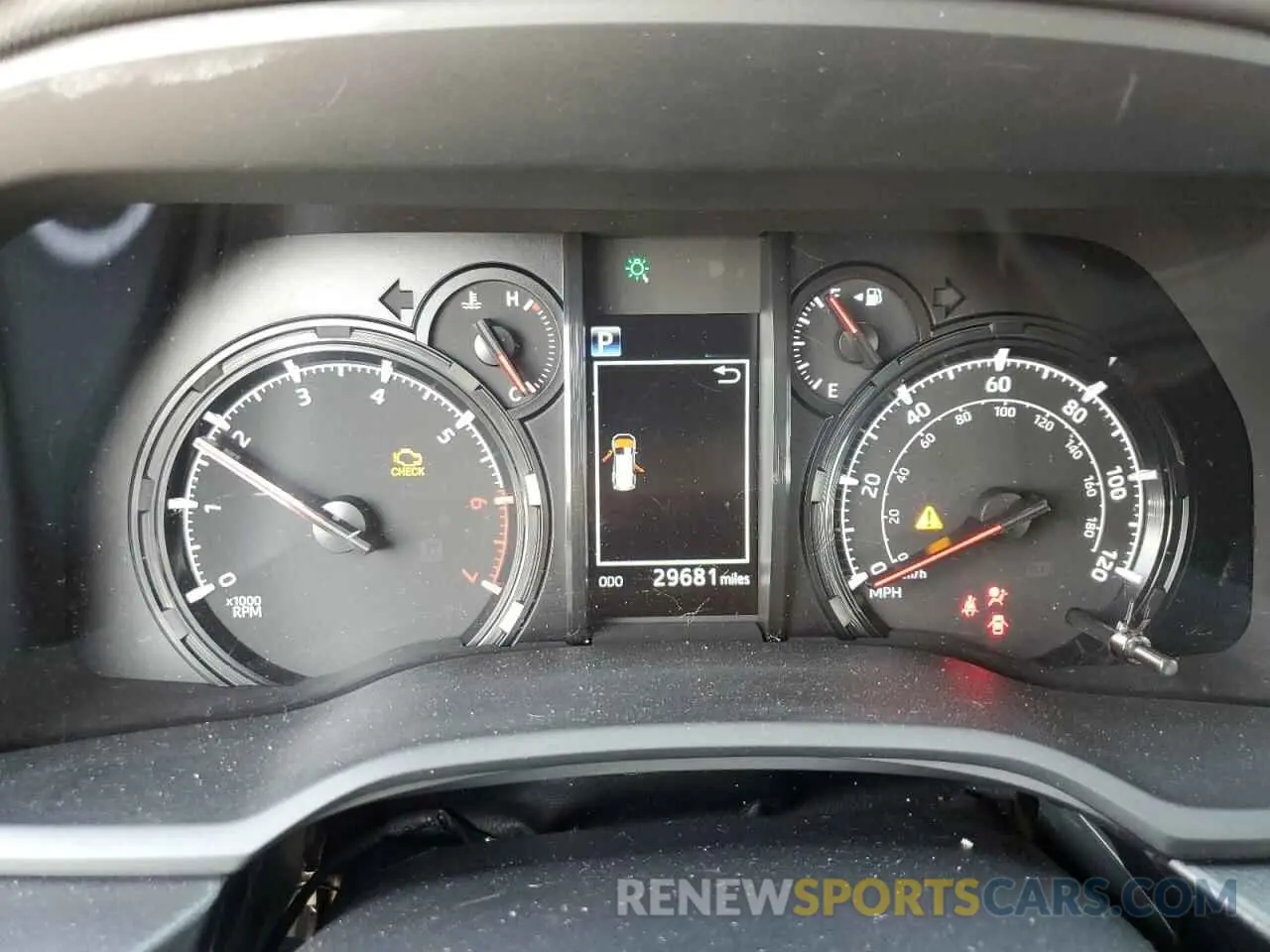 9 fotografías del automóvil dañado JTENU5JR3P6185538 TOYOTA 4RUNNER SE 2023