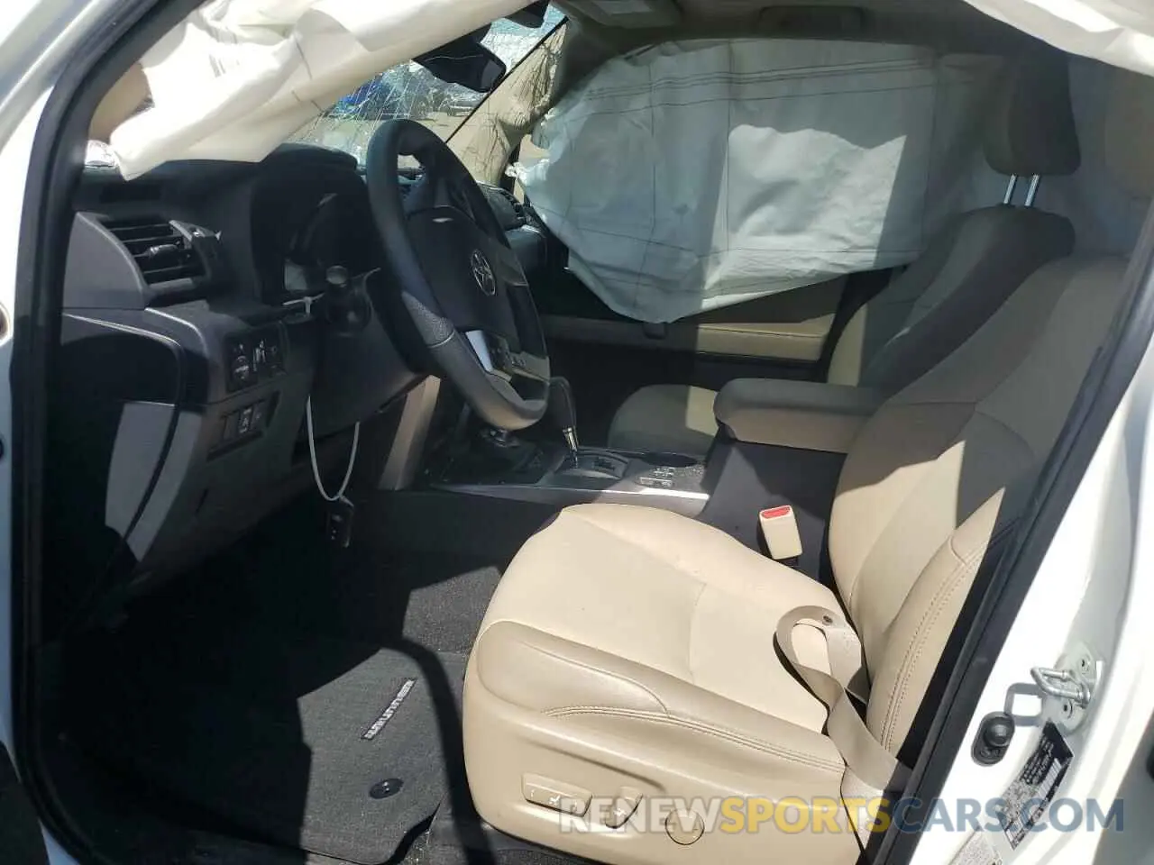 7 fotografías del automóvil dañado JTENU5JR4P6123257 TOYOTA 4RUNNER SE 2023