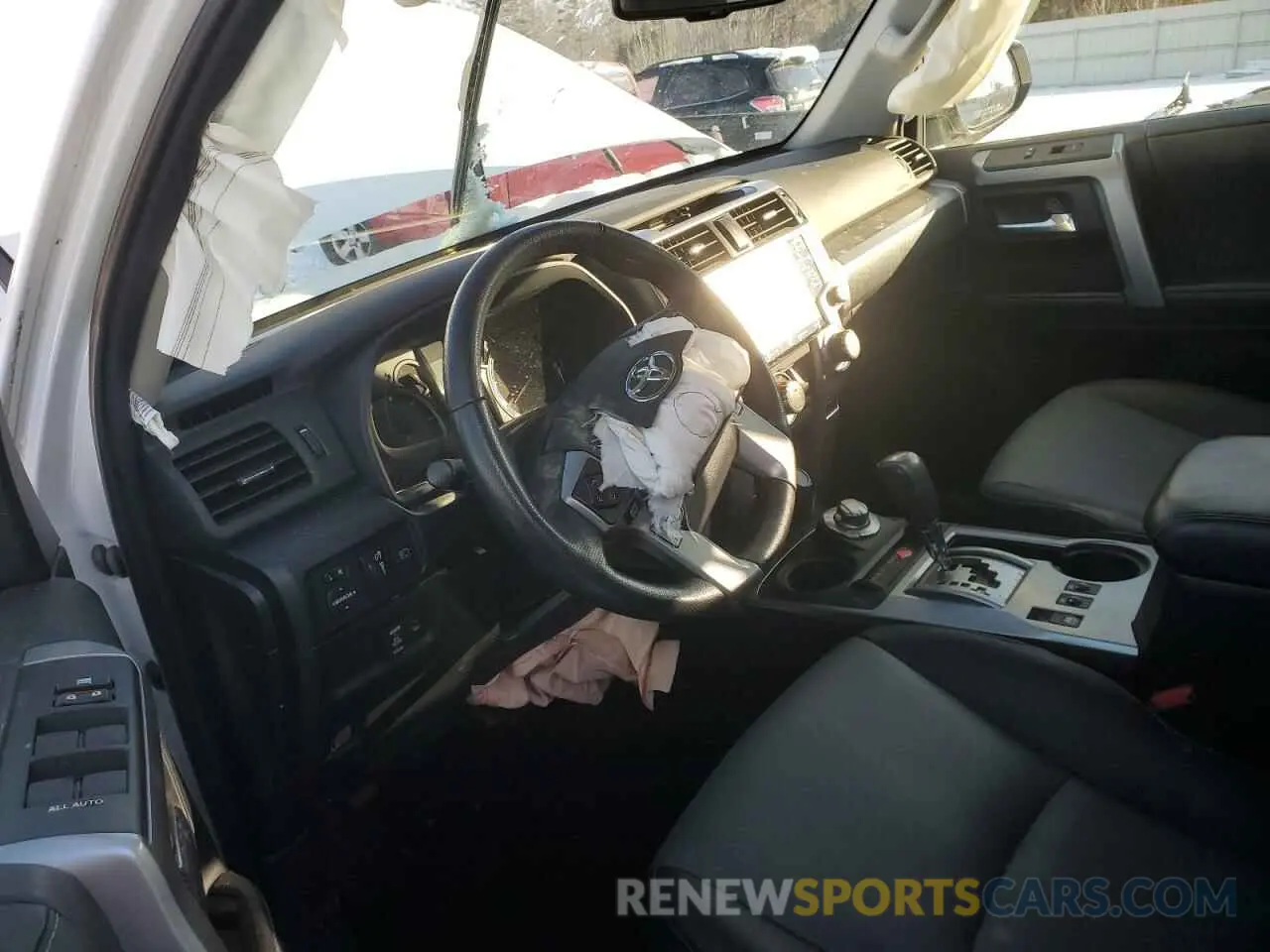 8 fotografías del automóvil dañado JTENU5JR4P6145940 TOYOTA 4RUNNER SE 2023