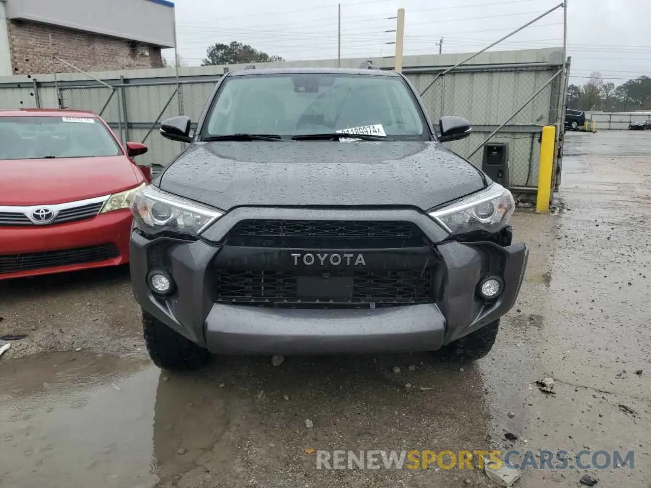 5 fotografías del automóvil dañado JTENU5JR5P6116270 TOYOTA 4RUNNER SE 2023
