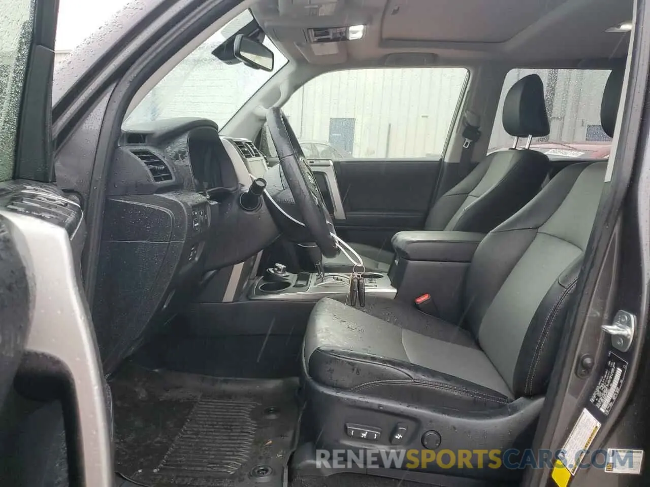 7 fotografías del automóvil dañado JTENU5JR5P6116270 TOYOTA 4RUNNER SE 2023